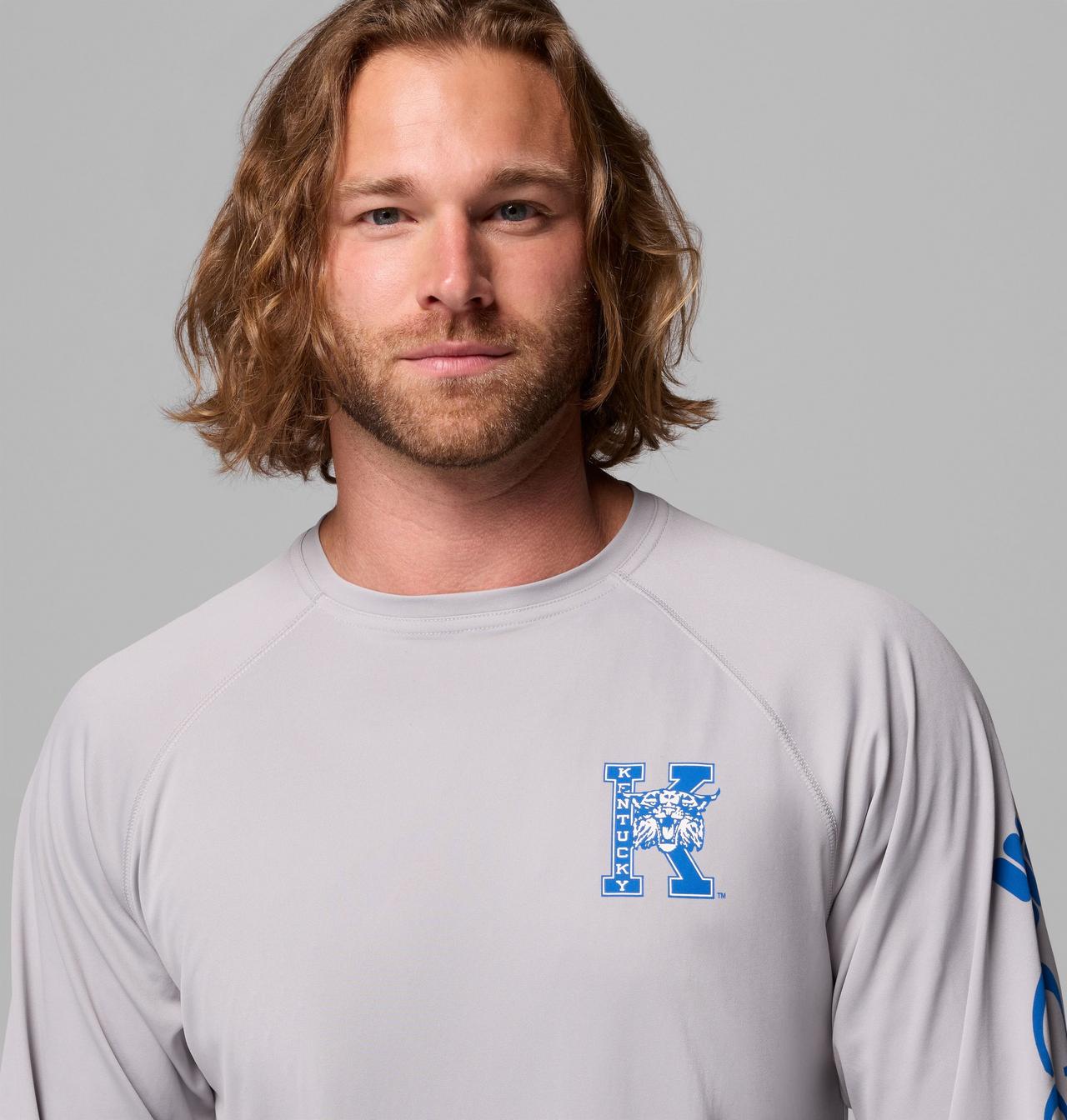 Men's Collegiate PFG Terminal Tackle™ Long Sleeve Shirt - Kentucky 5