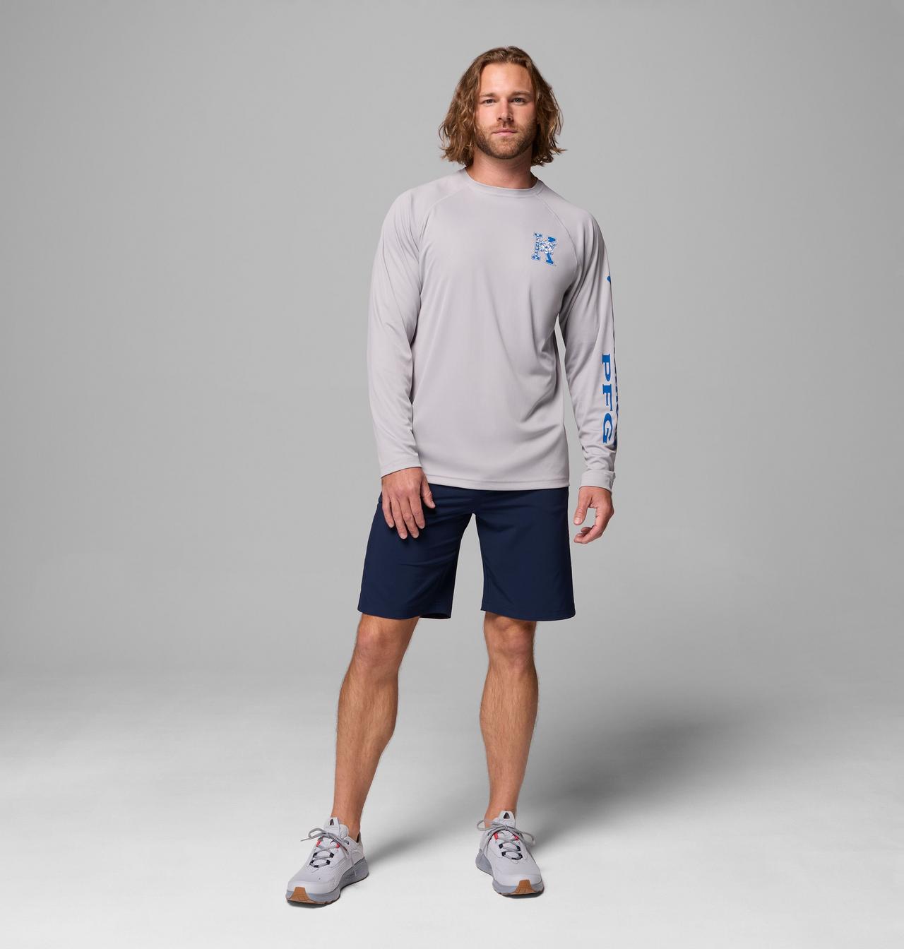 Men's Collegiate PFG Terminal Tackle™ Long Sleeve Shirt - Kentucky 2