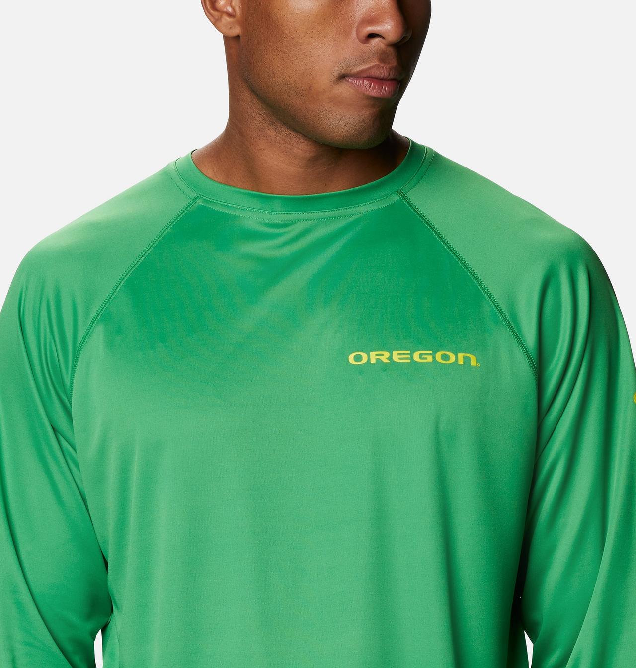Men's Collegiate PFG Terminal Tackle™ Long Sleeve Shirt - Oregon 4