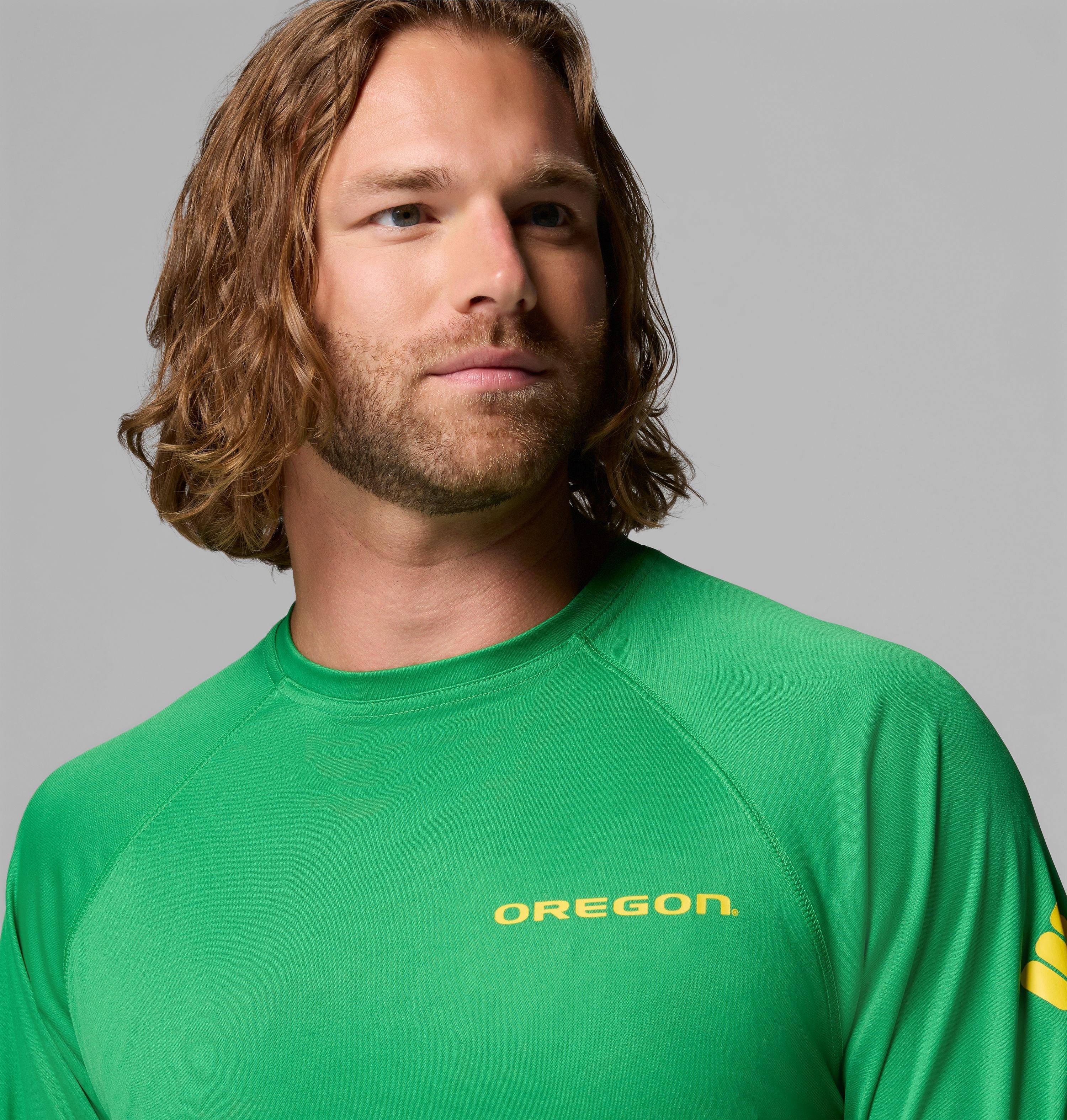 Men's Collegiate PFG Terminal Tackle Long Sleeve Shirt - Oregon 5