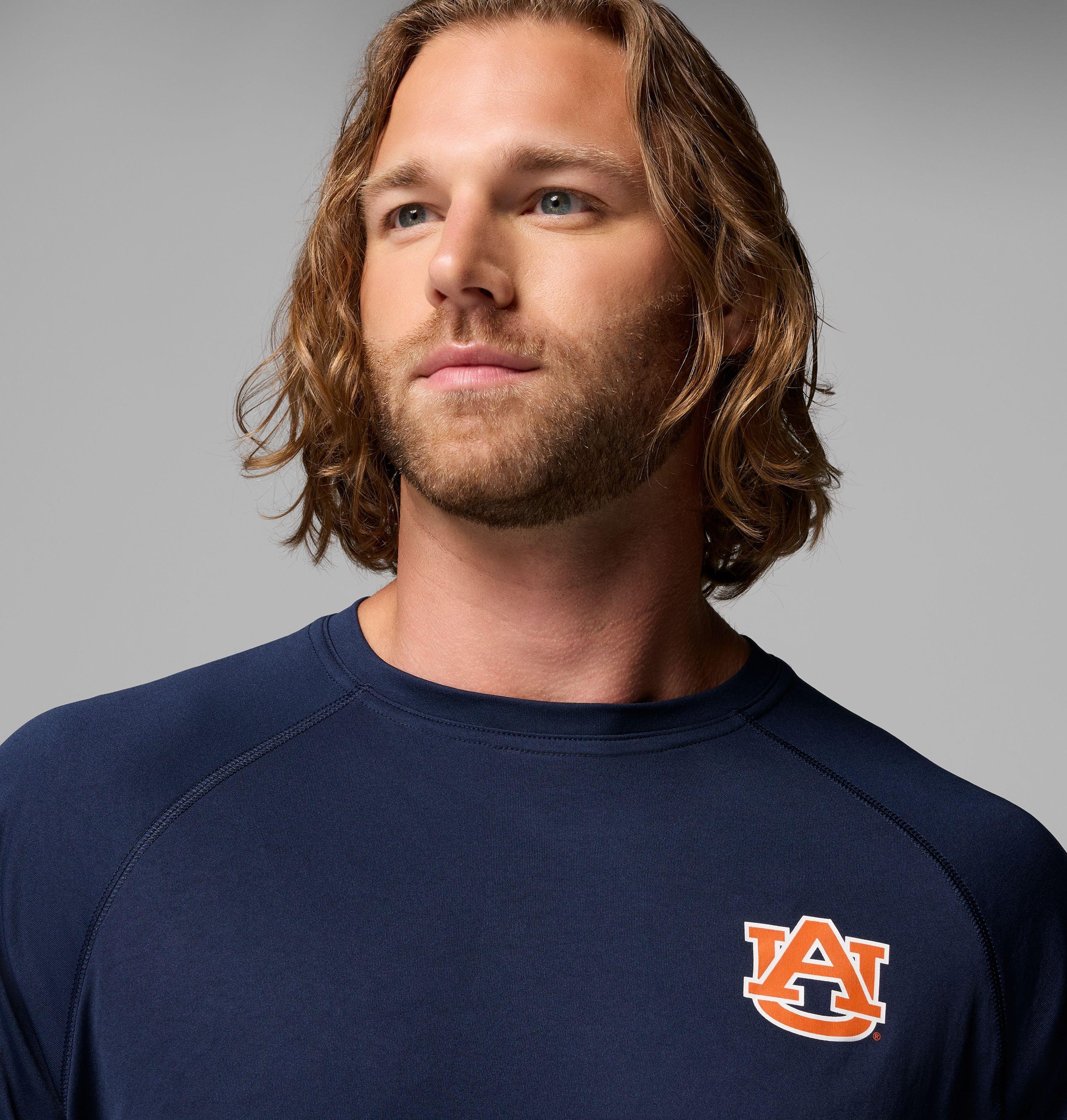 Men's Collegiate PFG Terminal Tackle Long Sleeve Shirt - Auburn 5