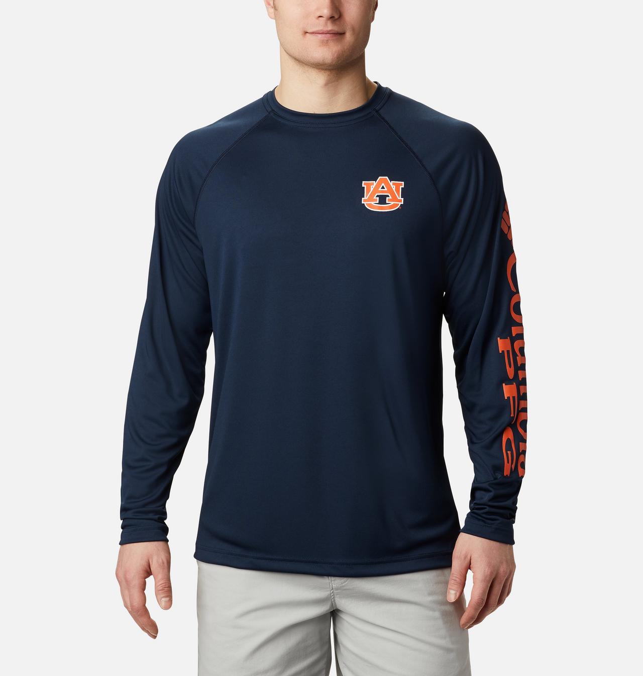 Men's Collegiate PFG Terminal Tackle™ Long Sleeve Shirt - Auburn 1