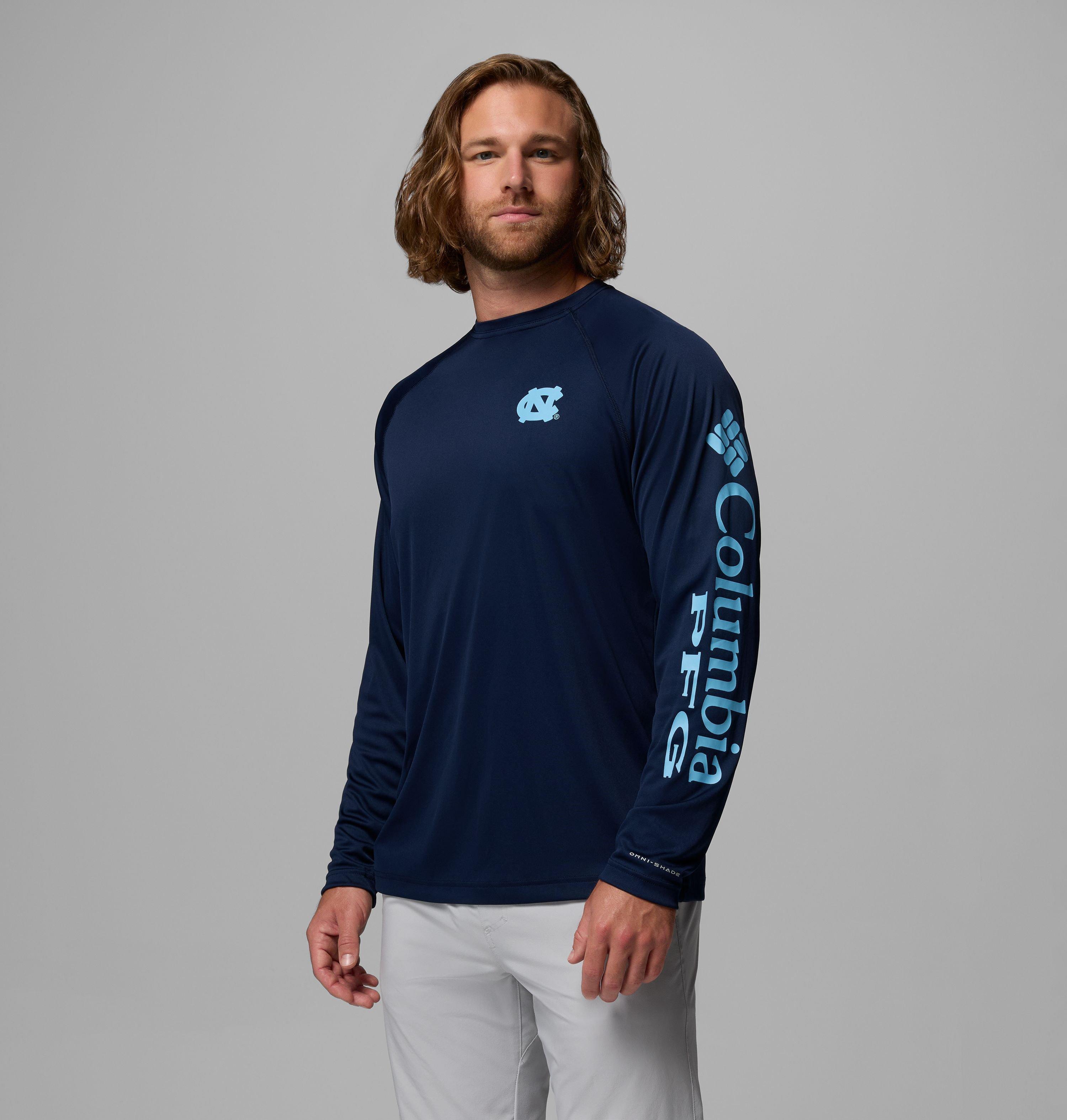 Men's Collegiate PFG Terminal Tackle Long Sleeve Shirt - North Carolina 4