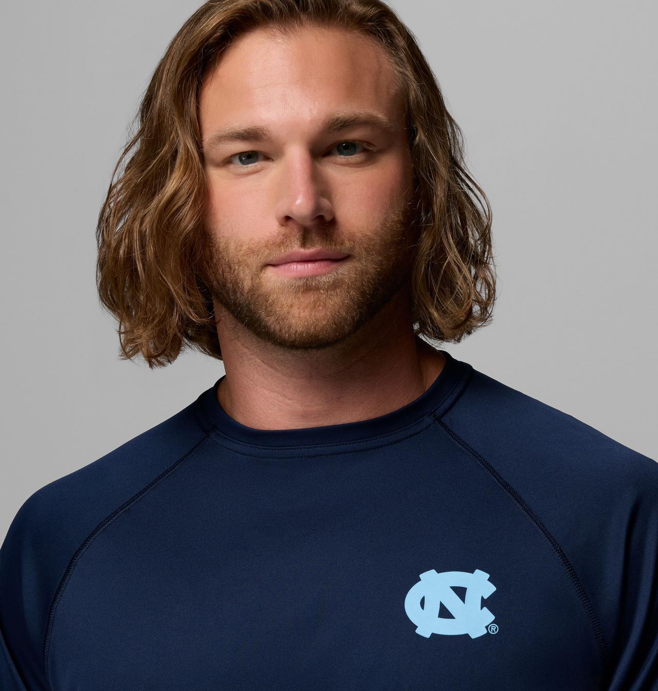 Men's Collegiate PFG Terminal Tackle™ Long Sleeve Shirt - North Carolina 4