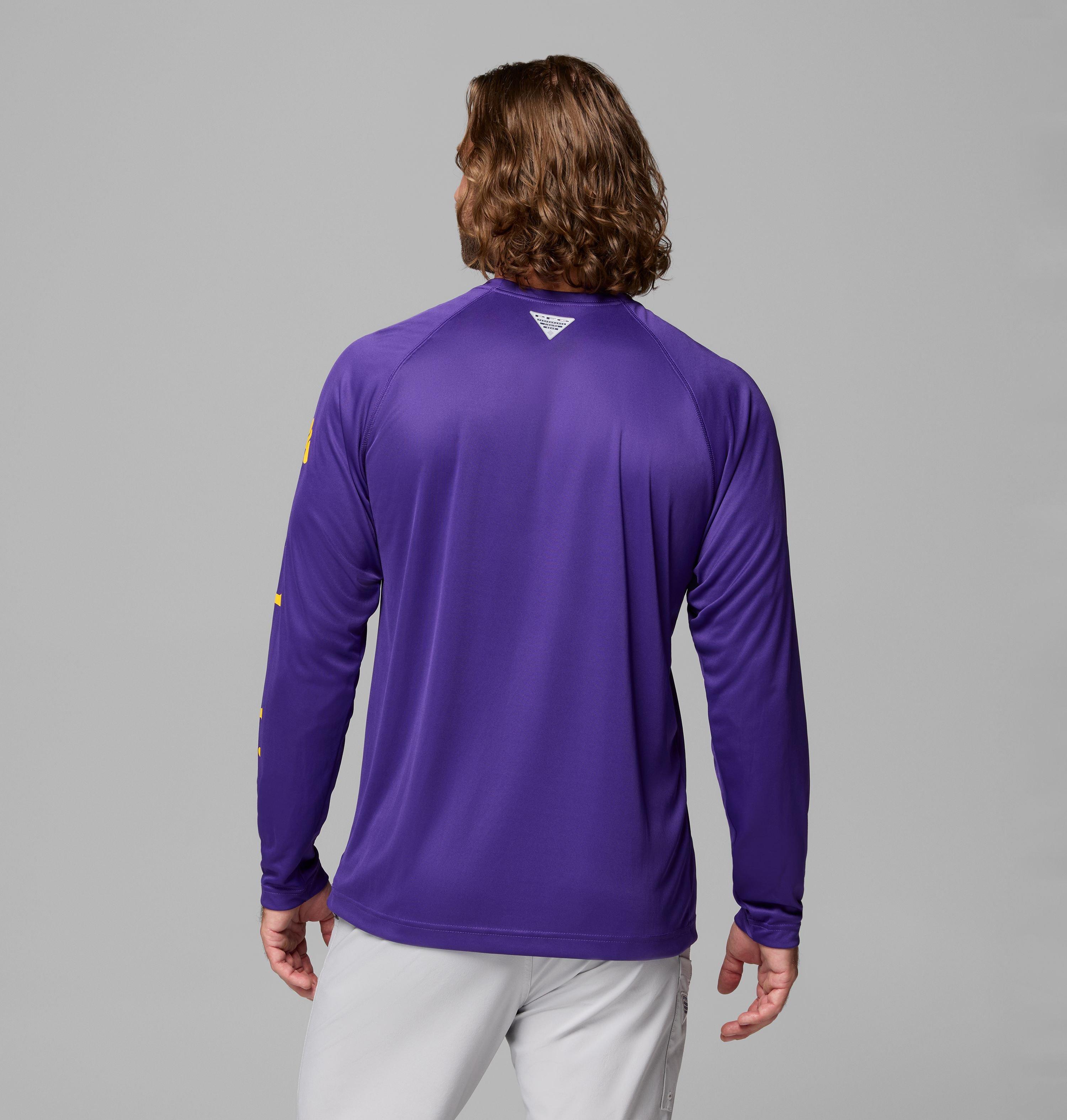 Men's Collegiate PFG Terminal Tackle Long Sleeve Shirt - LSU 3
