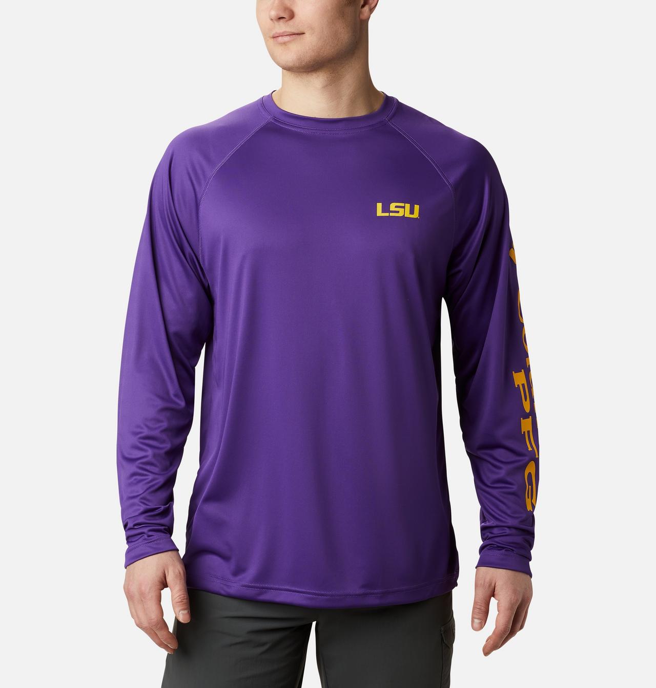 Men's Collegiate PFG Terminal Tackle™ Long Sleeve Shirt - LSU 1