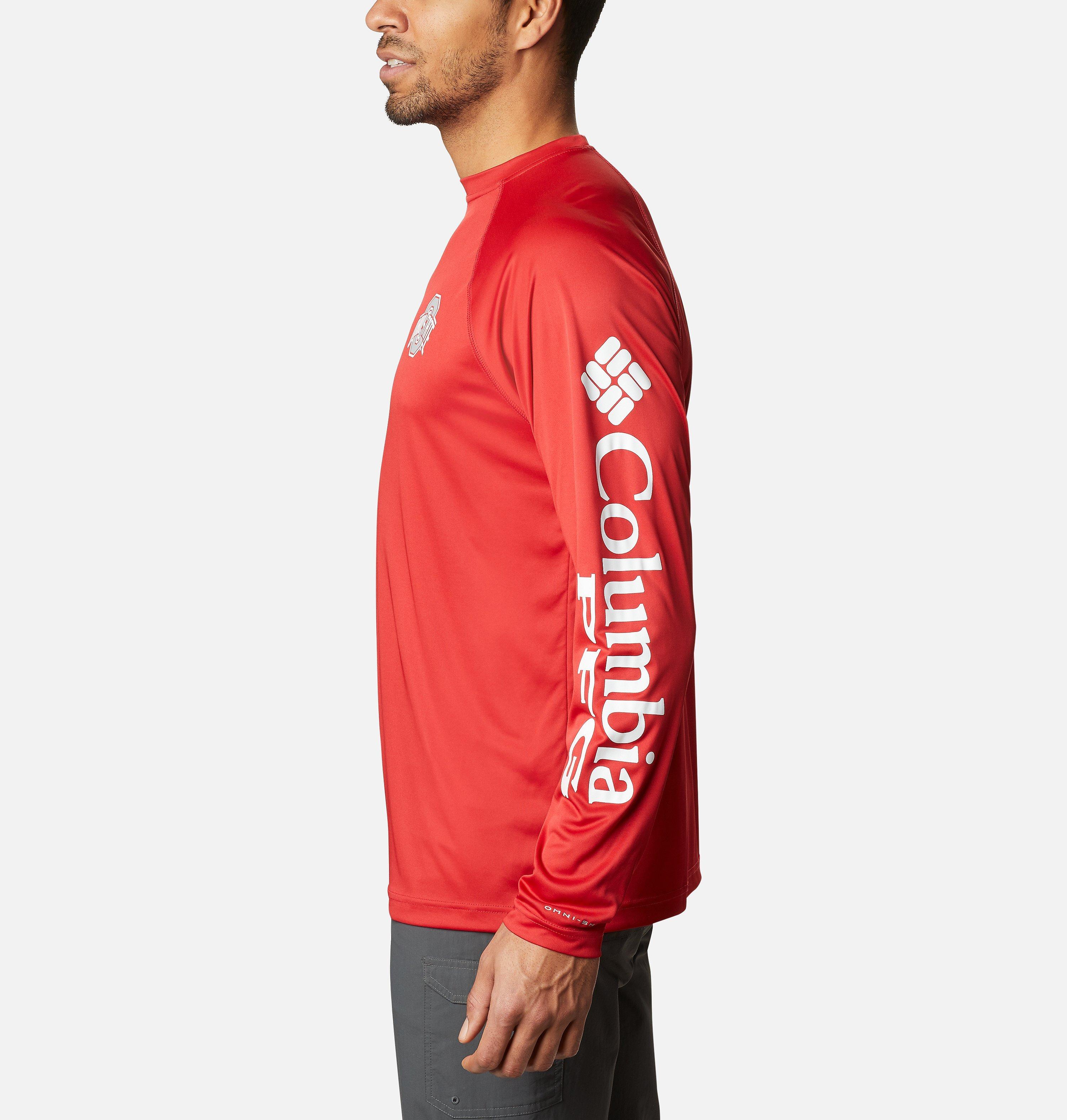 Men's Collegiate PFG Terminal Tackle Long Sleeve Shirt - Ohio State 3