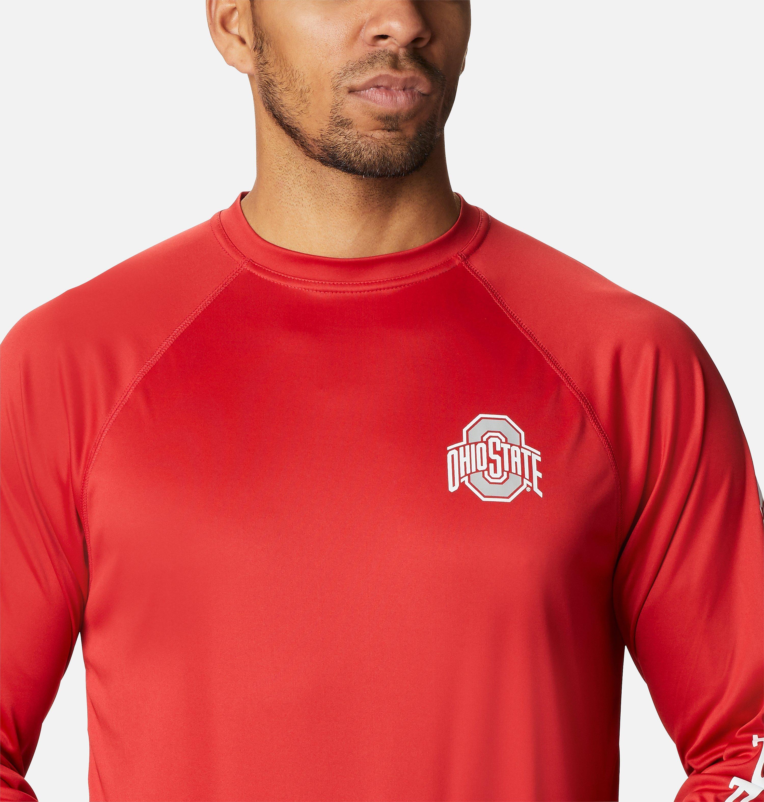 Men's Collegiate PFG Terminal Tackle Long Sleeve Shirt - Ohio State 4