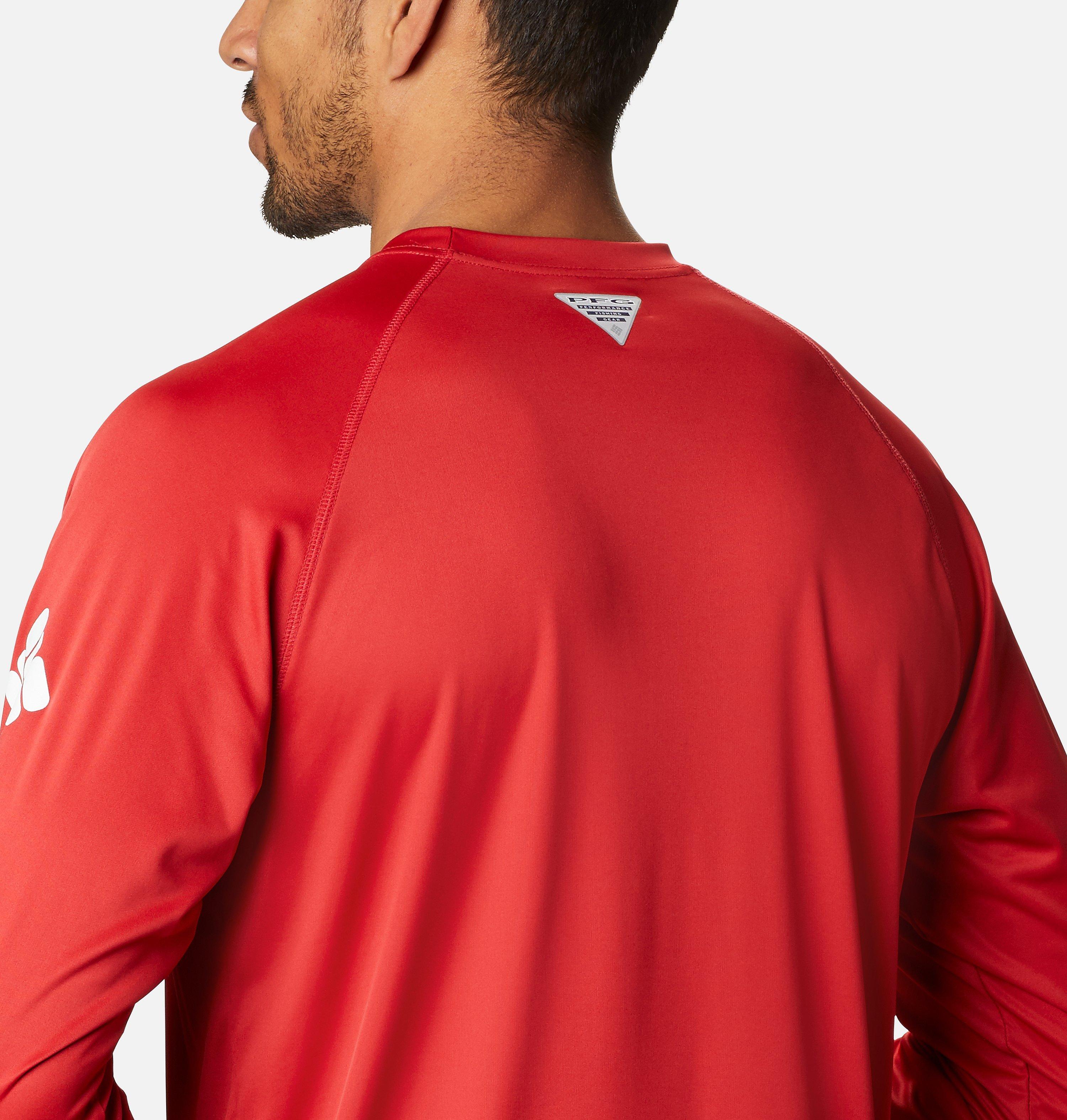 Men's Collegiate PFG Terminal Tackle Long Sleeve Shirt - Ohio State 5