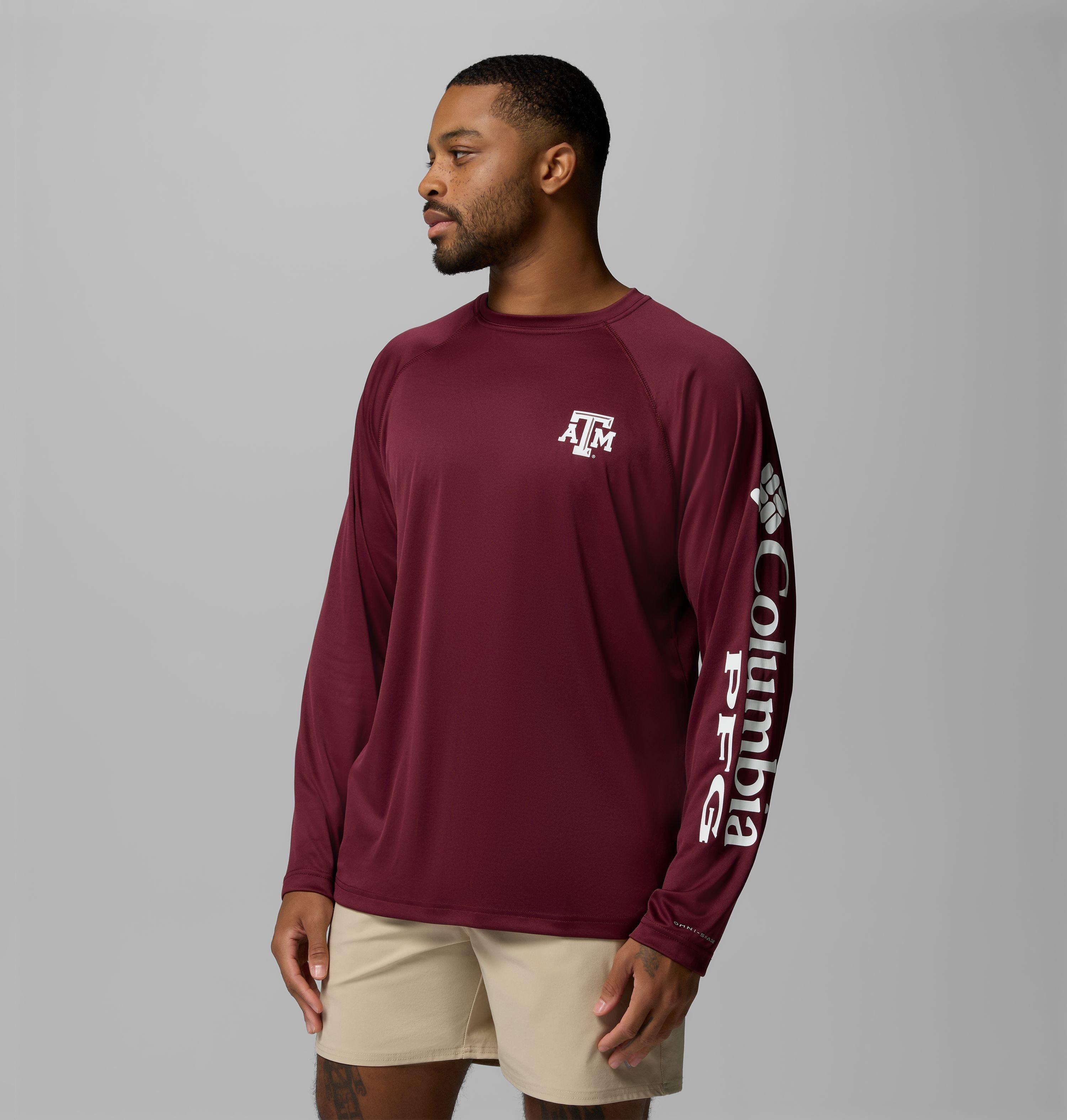 Men's Collegiate PFG Terminal Tackle Long Sleeve Shirt - Texas A&M 4