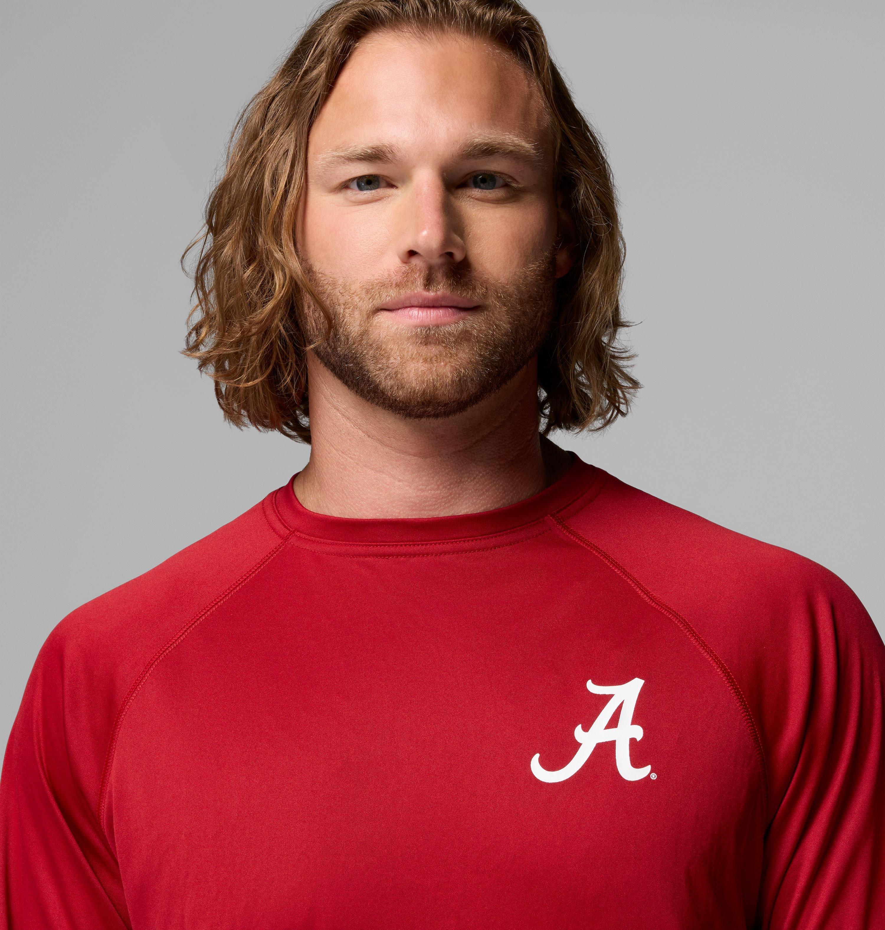 Men's Collegiate PFG Terminal Tackle Long Sleeve Shirt - Alabama 5