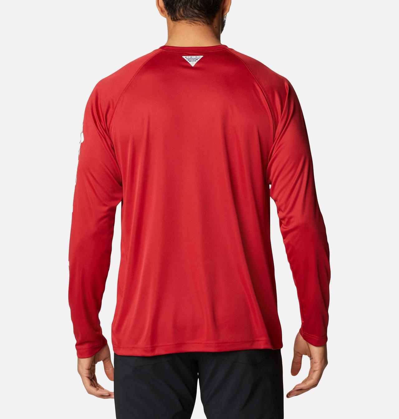 Men's Collegiate Terminal Tackle LS Shirt - Arkansas 2