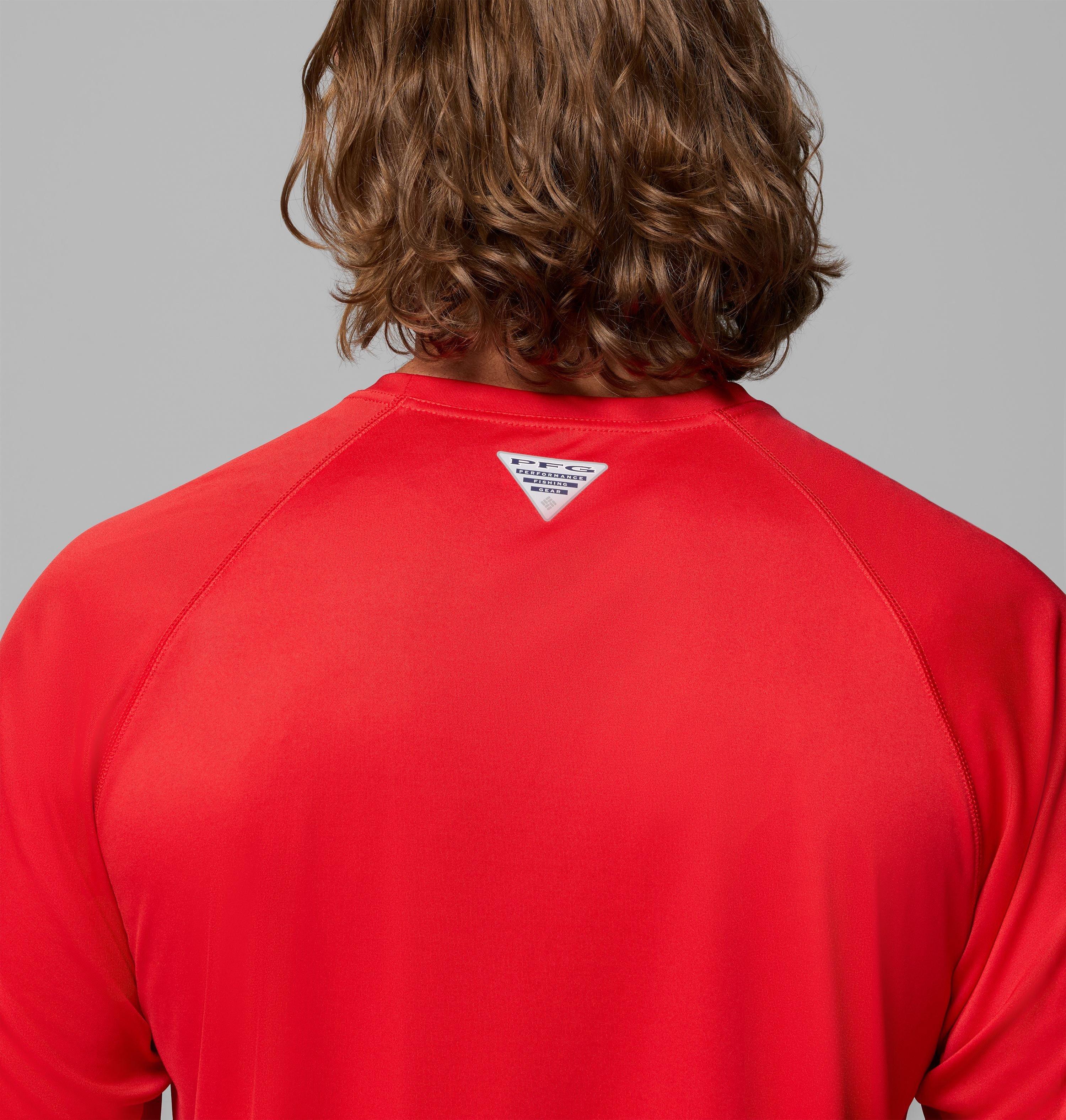 Men's Collegiate PFG Terminal Tackle Long Sleeve Shirt - Georgia 6