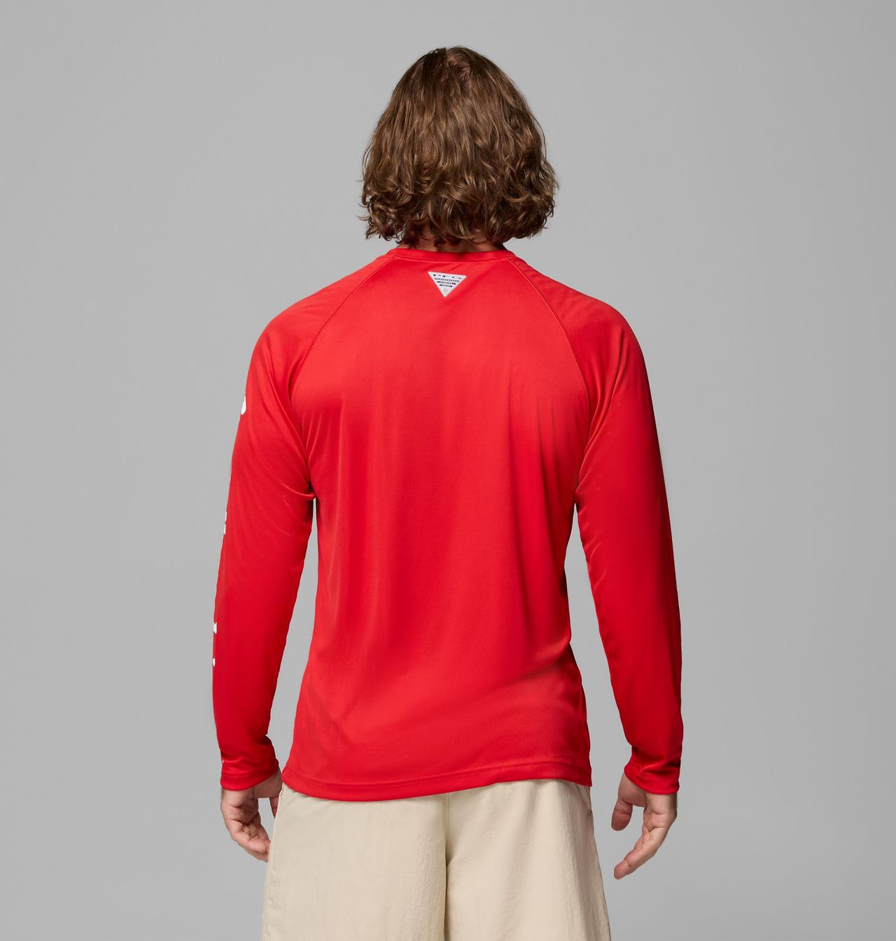 Men's Collegiate PFG Terminal Tackle Long Sleeve Shirt - Georgia 3