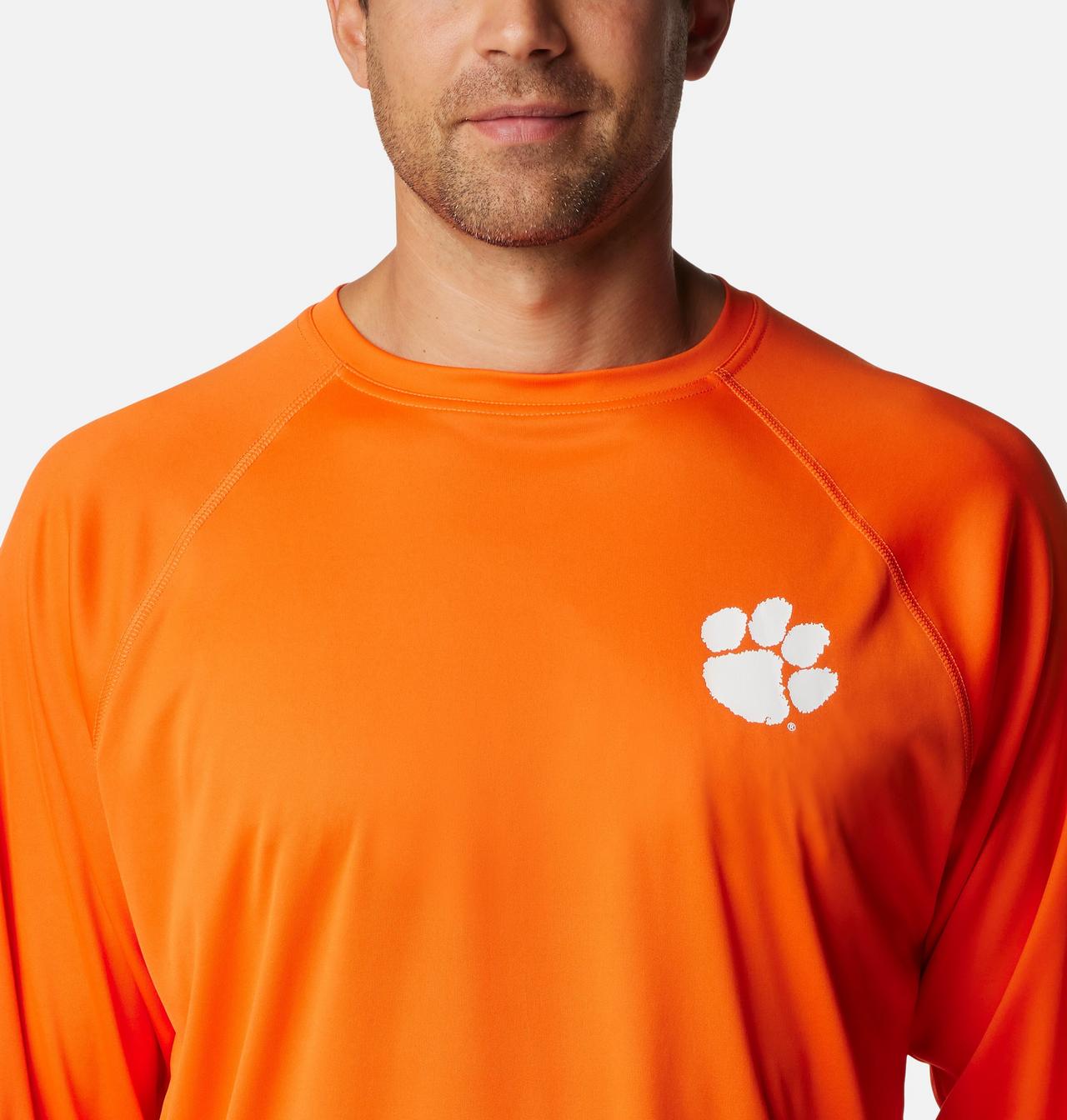 Men's Collegiate PFG Terminal Tackle Long Sleeve Shirt - Clemson 4