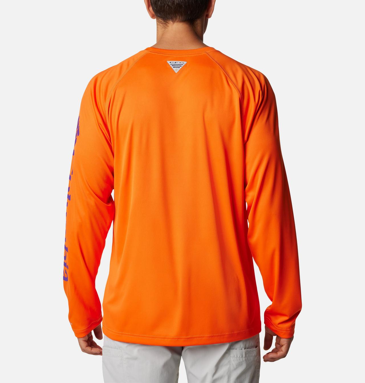 Men's Collegiate PFG Terminal Tackle Long Sleeve Shirt - Clemson 2