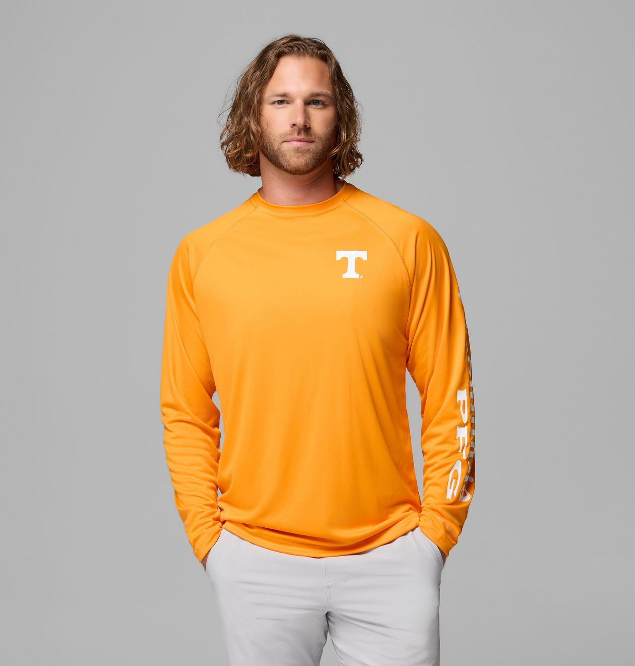 Men's Collegiate PFG Terminal Tackle™ Long Sleeve Shirt - Tennessee 1