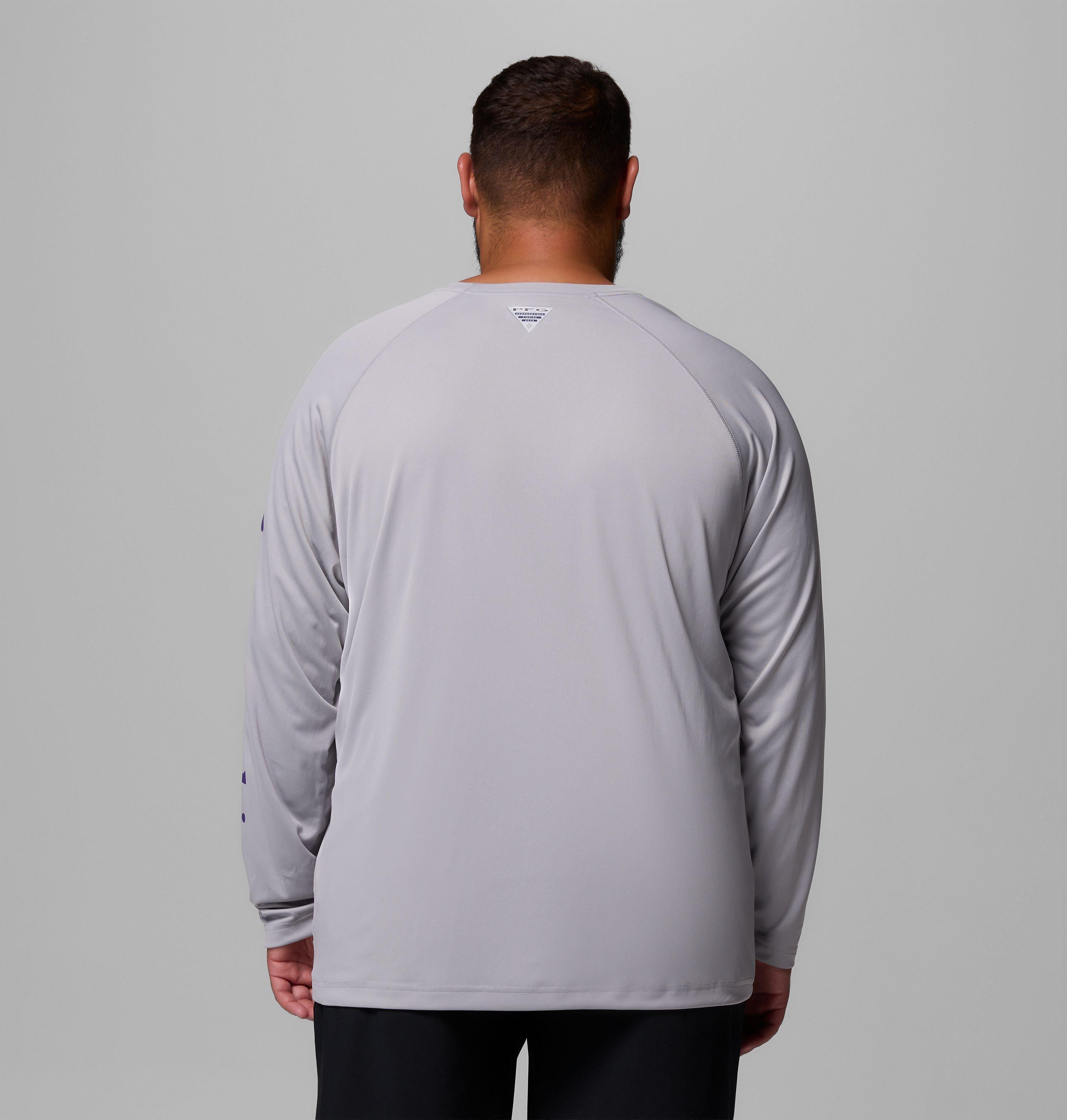 Men's Collegiate PFG Terminal Tackle Long Sleeve Shirt - Big - LSU 3