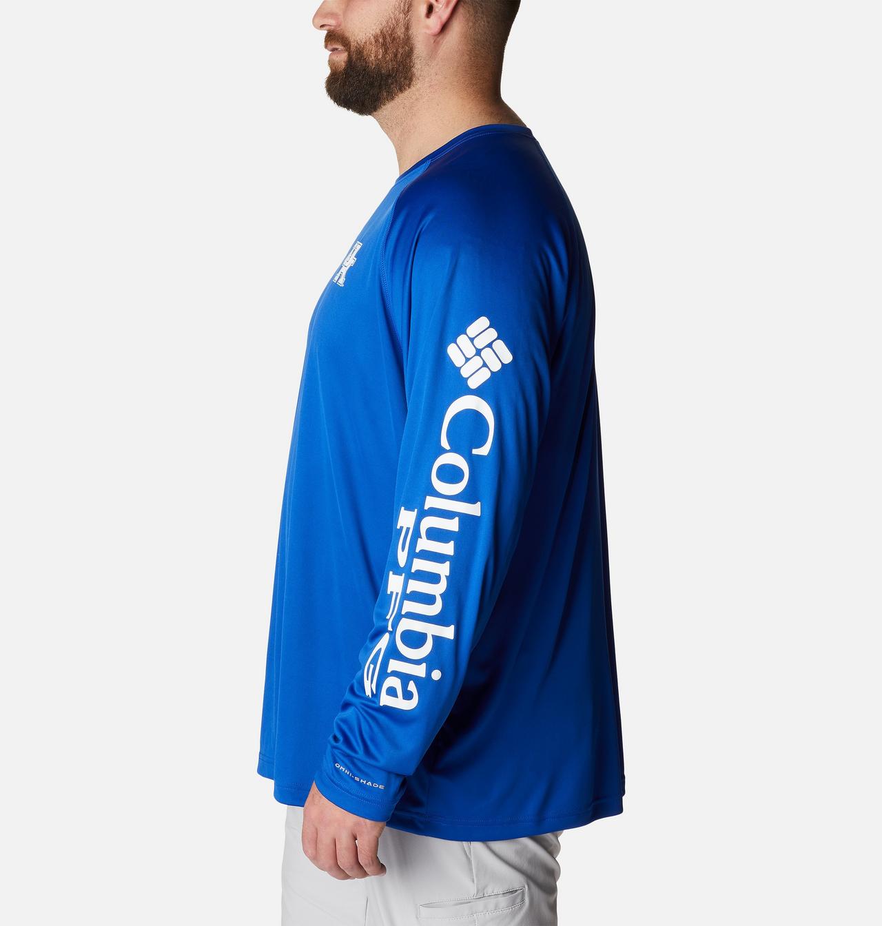 Men's Collegiate PFG Terminal Tackle™ Long Sleeve Shirt - Big - Kentucky 3