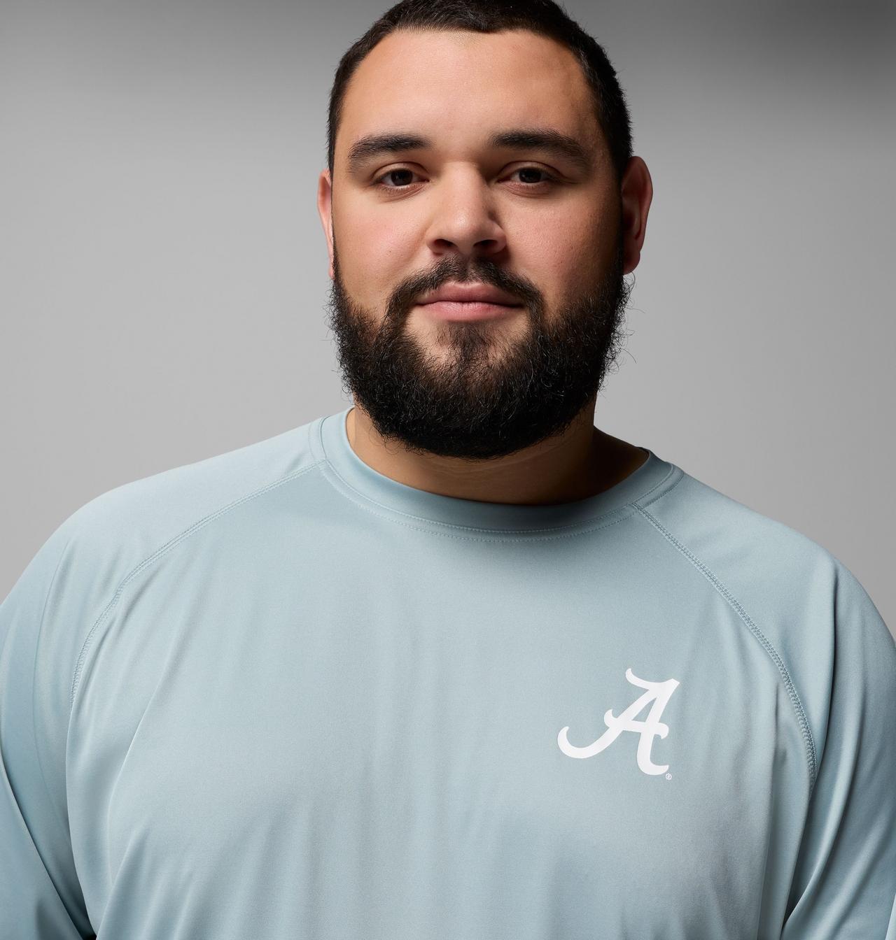 Men's Collegiate PFG Terminal Tackle™ Long Sleeve Shirt - Big - Alabama 5