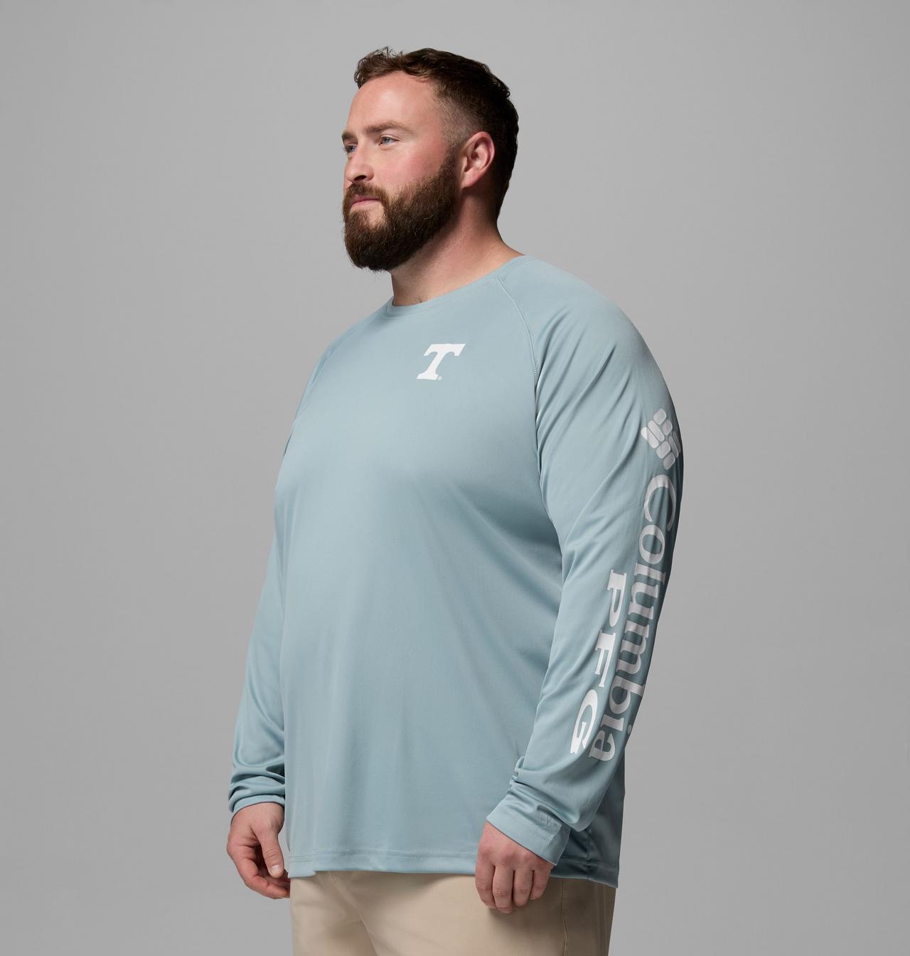 Men's Collegiate PFG Terminal Tackle™ Long Sleeve Shirt - Big - Tennessee 4