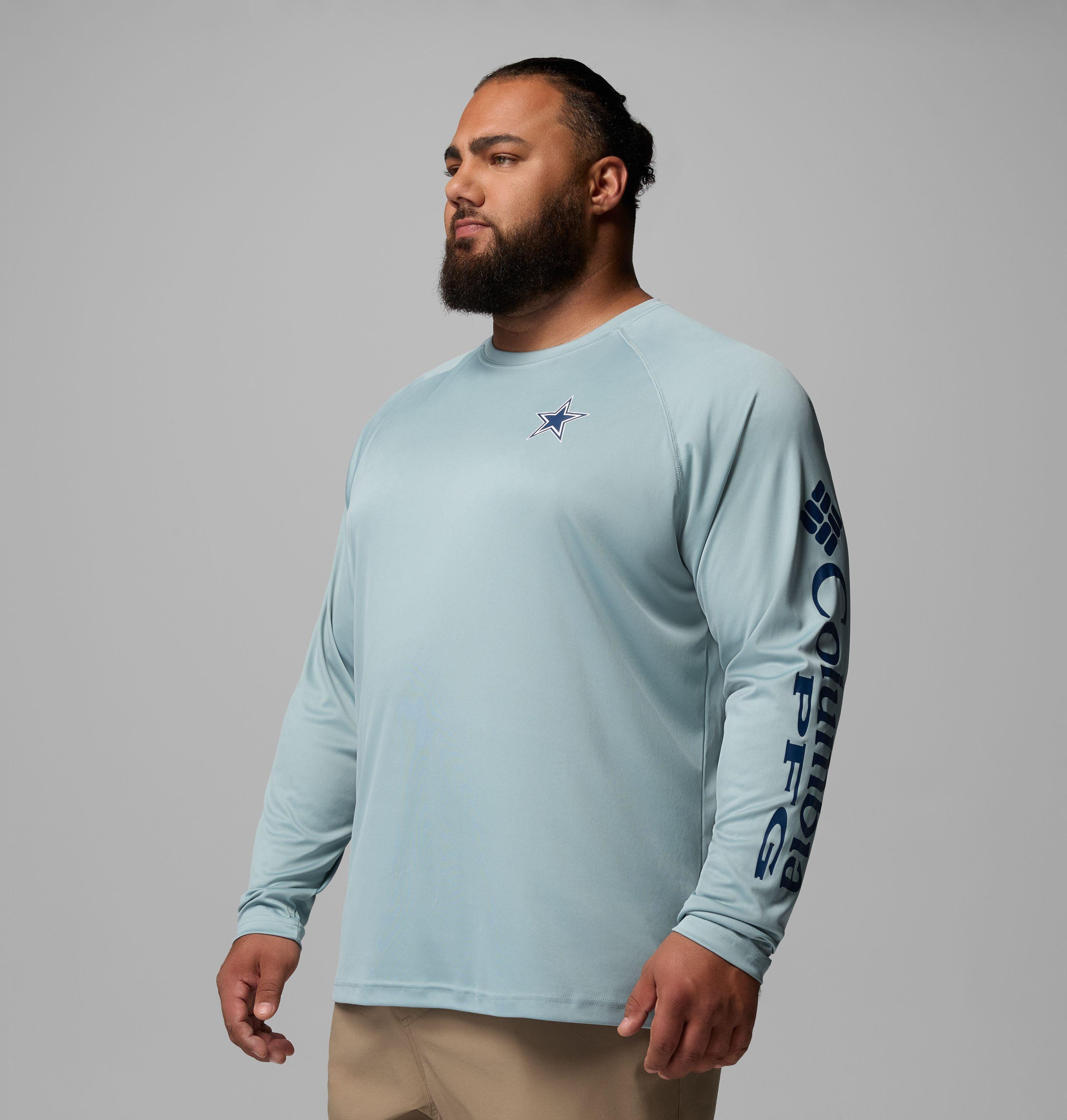Men's PFG Terminal Tackle Long Sleeve Shirt - Big - Dallas 4