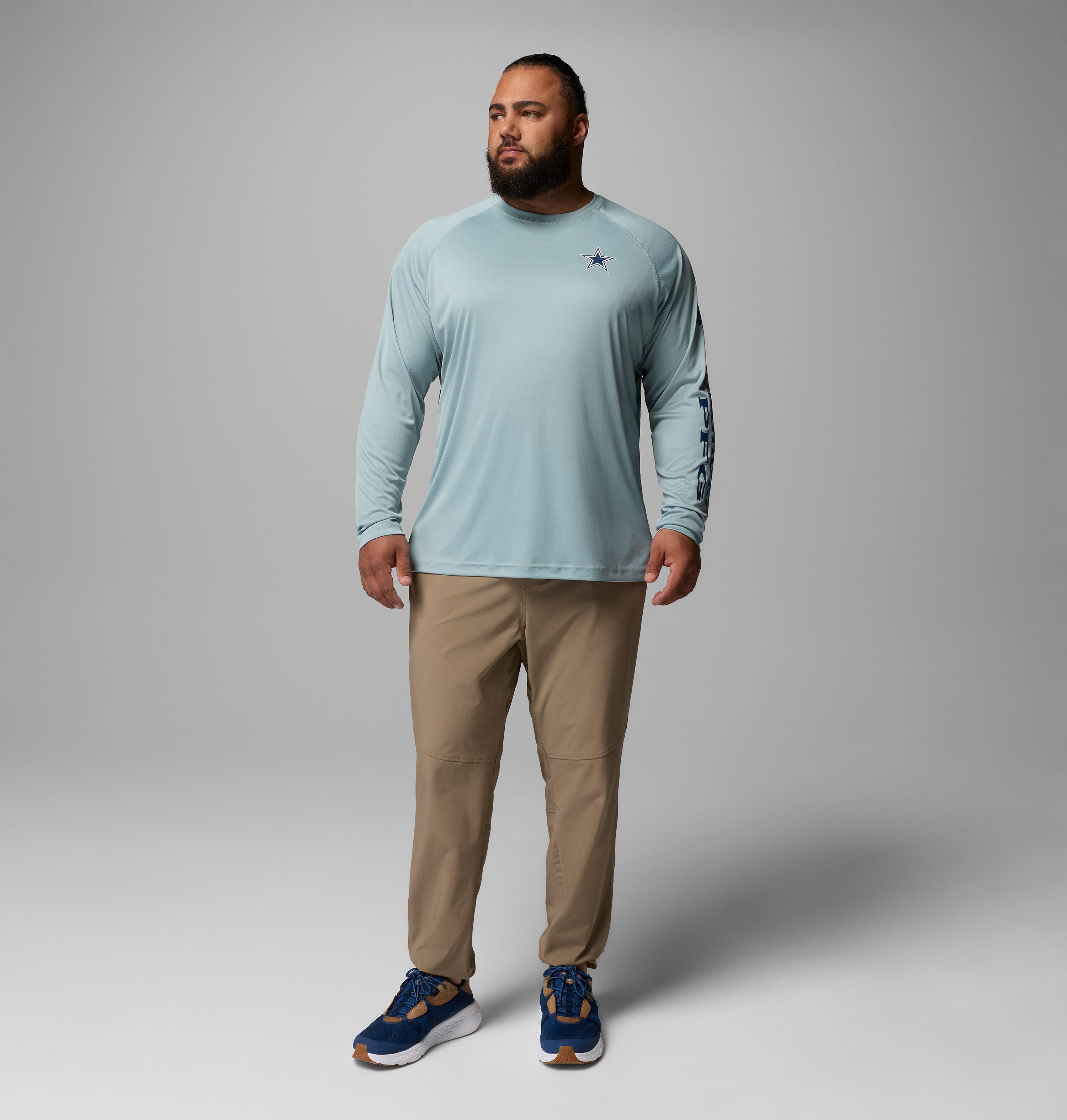 Men's PFG Terminal Tackle Long Sleeve Shirt - Big - Dallas 2