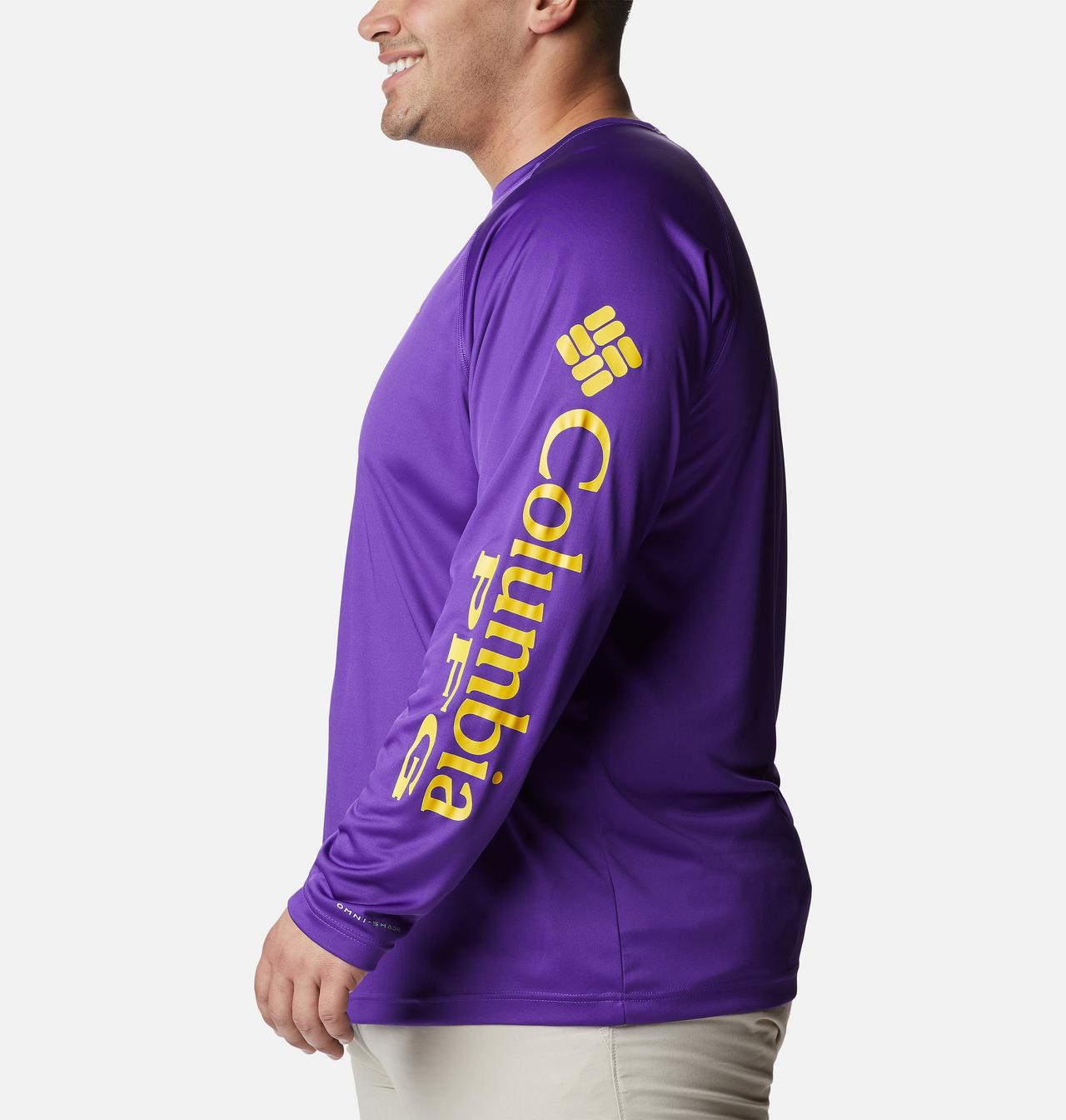 Men's Collegiate PFG Terminal Tackle™ Long Sleeve Shirt - Big - LSU 3