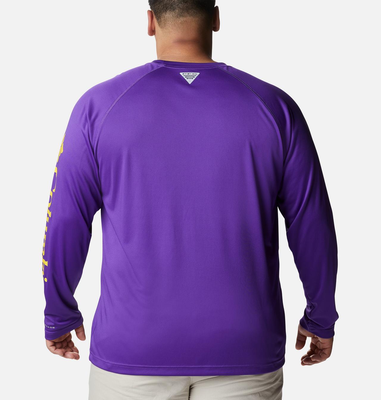 Men's Collegiate PFG Terminal Tackle™ Long Sleeve Shirt - Big - LSU 2