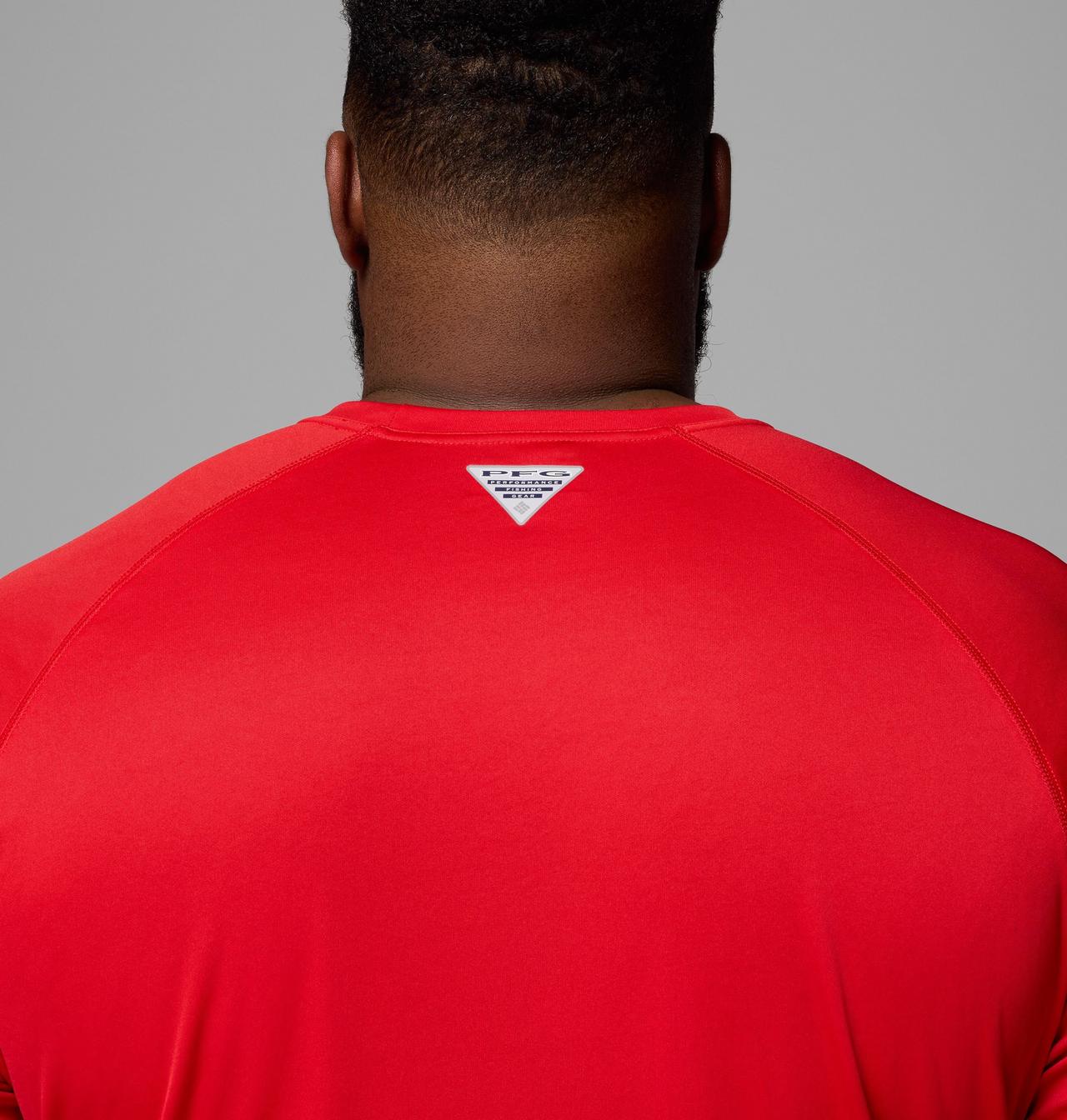 Men's Collegiate PFG Terminal Tackle™ Long Sleeve Shirt - Big - Georgia 6