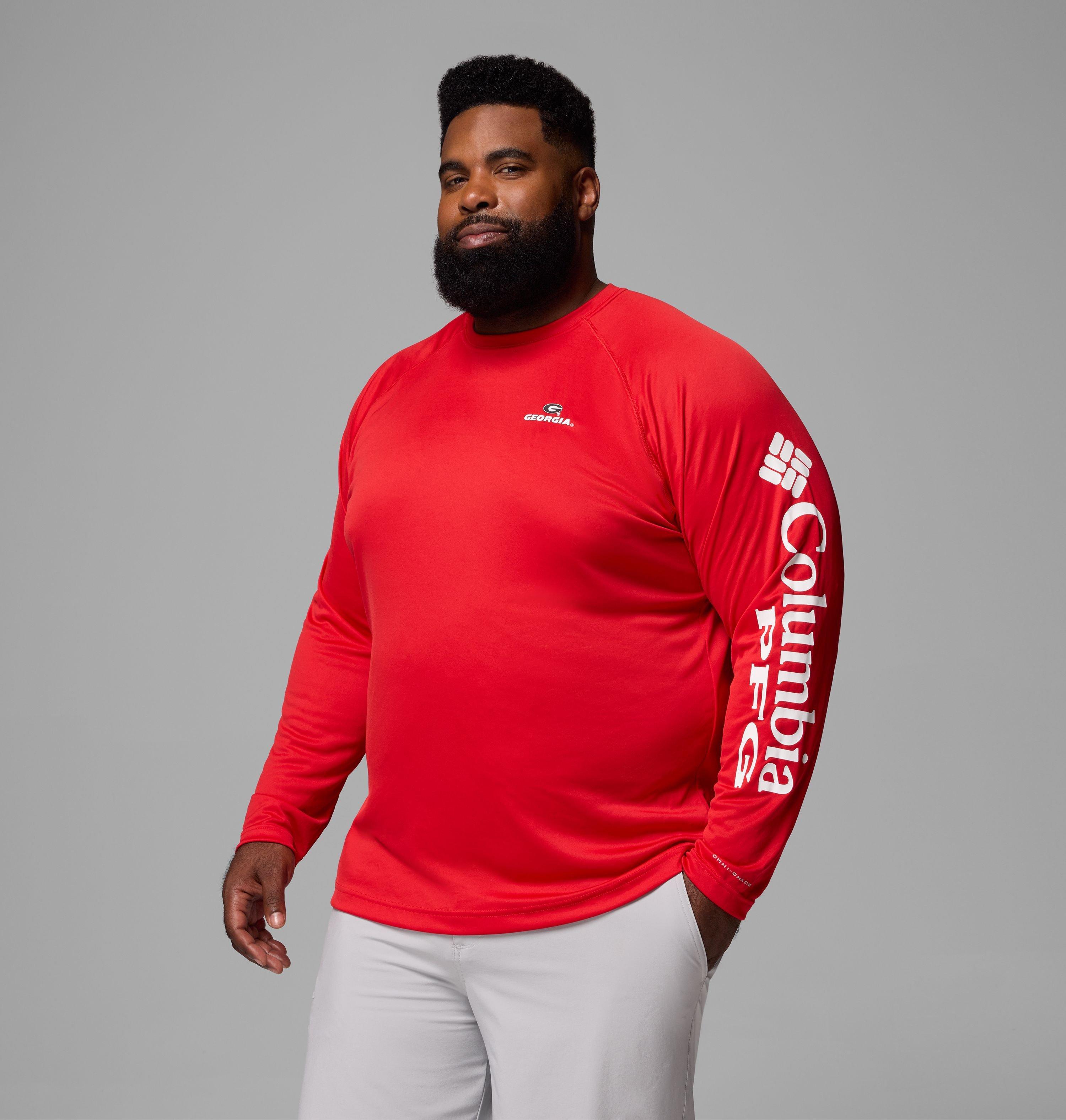 Men's Collegiate PFG Terminal Tackle Long Sleeve Shirt - Big