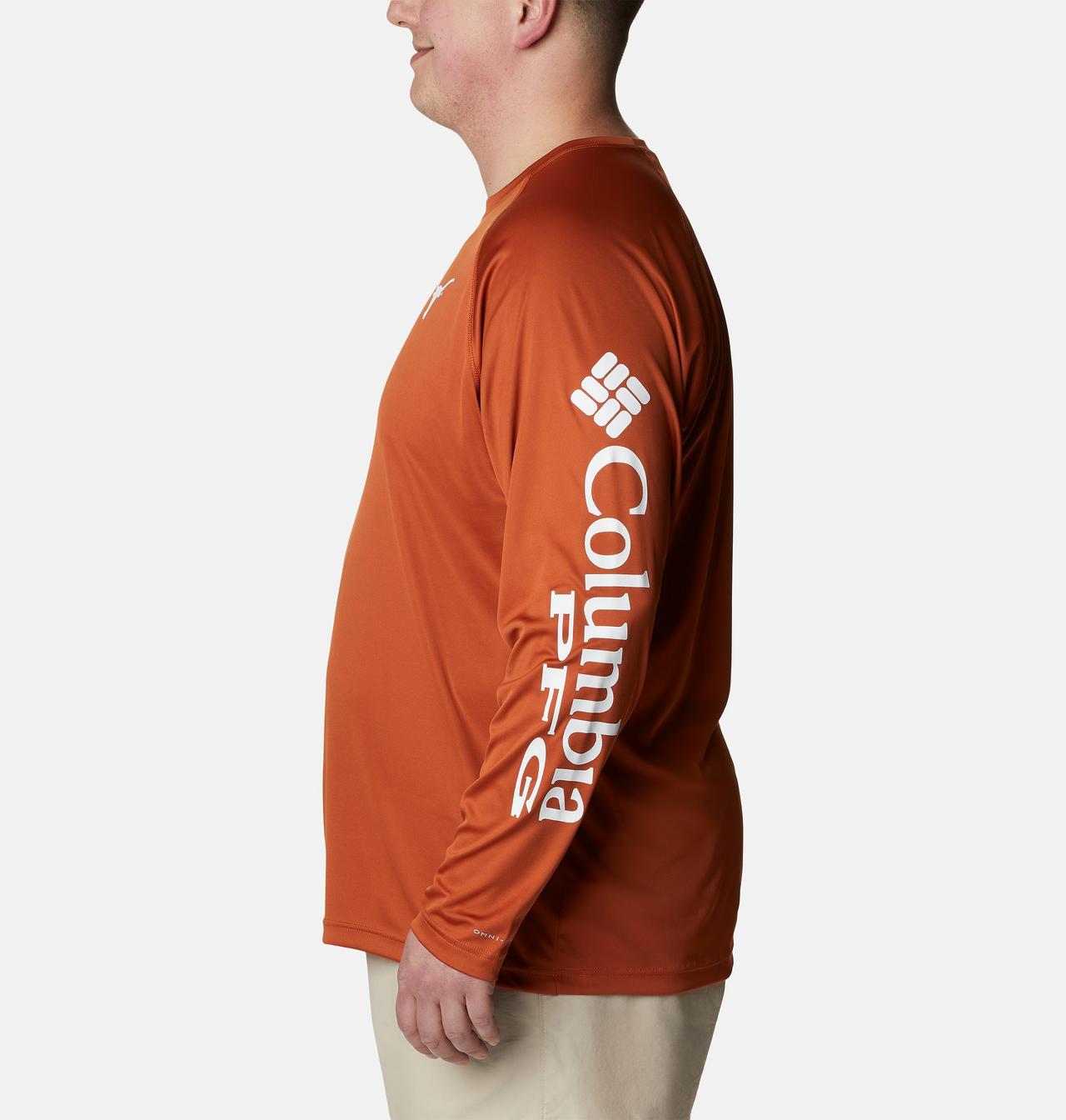 Men's Collegiate PFG Terminal Tackle™ Long Sleeve Shirt - Big - Texas 3