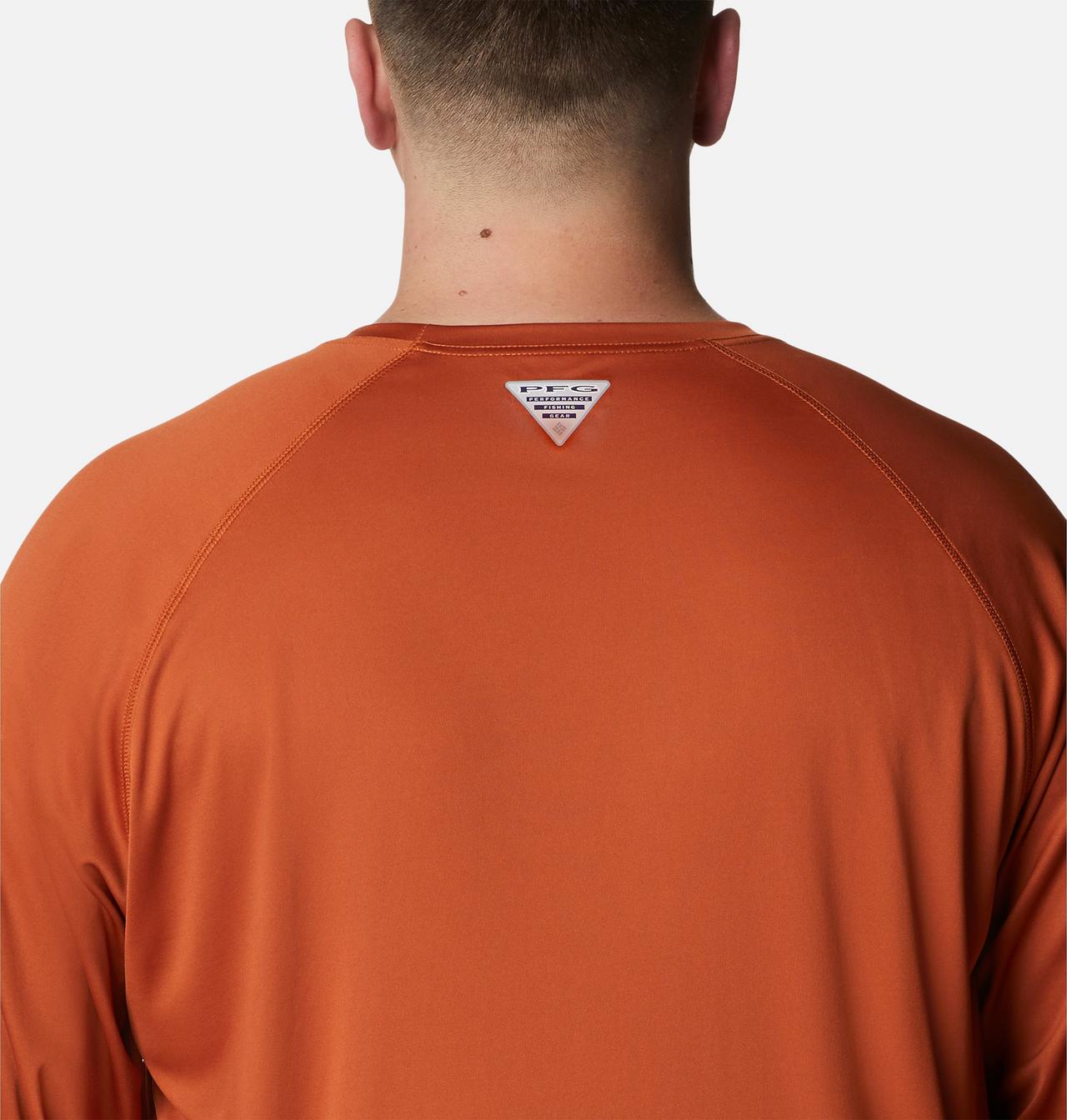 Men's Collegiate PFG Terminal Tackle™ Long Sleeve Shirt - Big - Texas 5