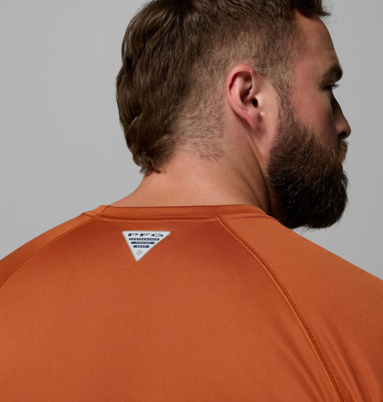 Men's Collegiate PFG Terminal Tackle™ Long Sleeve Shirt - Big - Texas 6