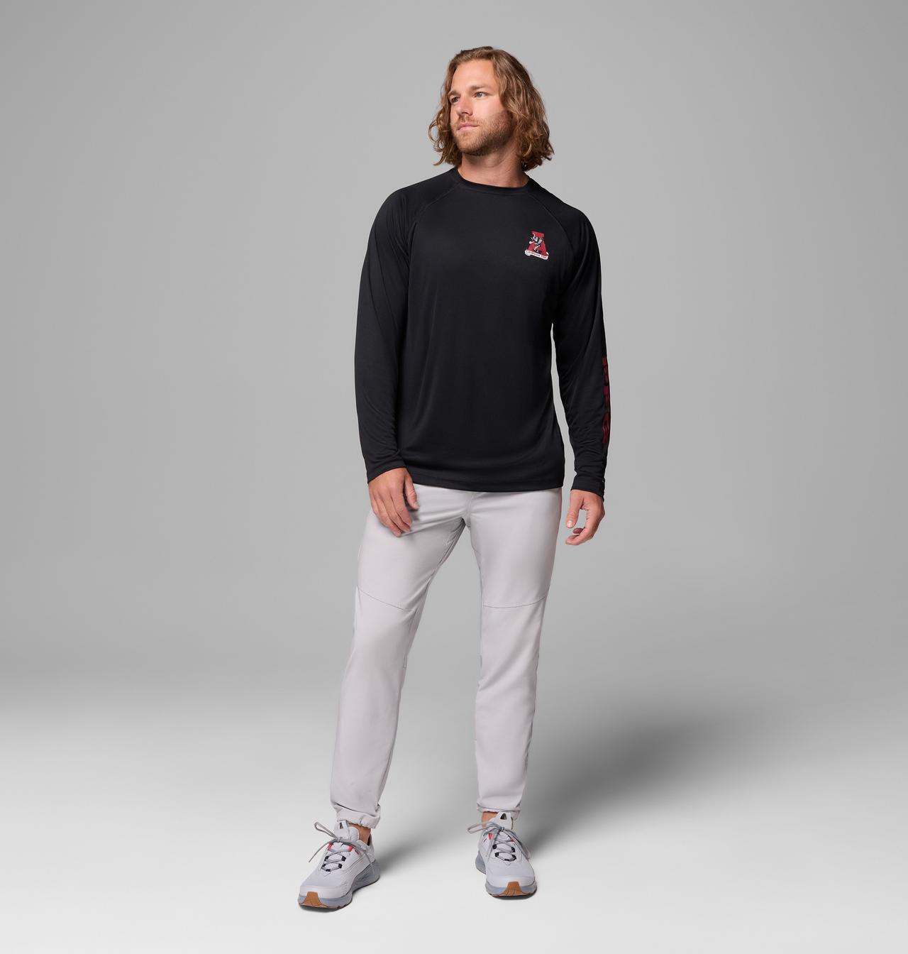 Men's Collegiate PFG Terminal Tackle Long Sleeve Shirt - Tall - Alabama 2