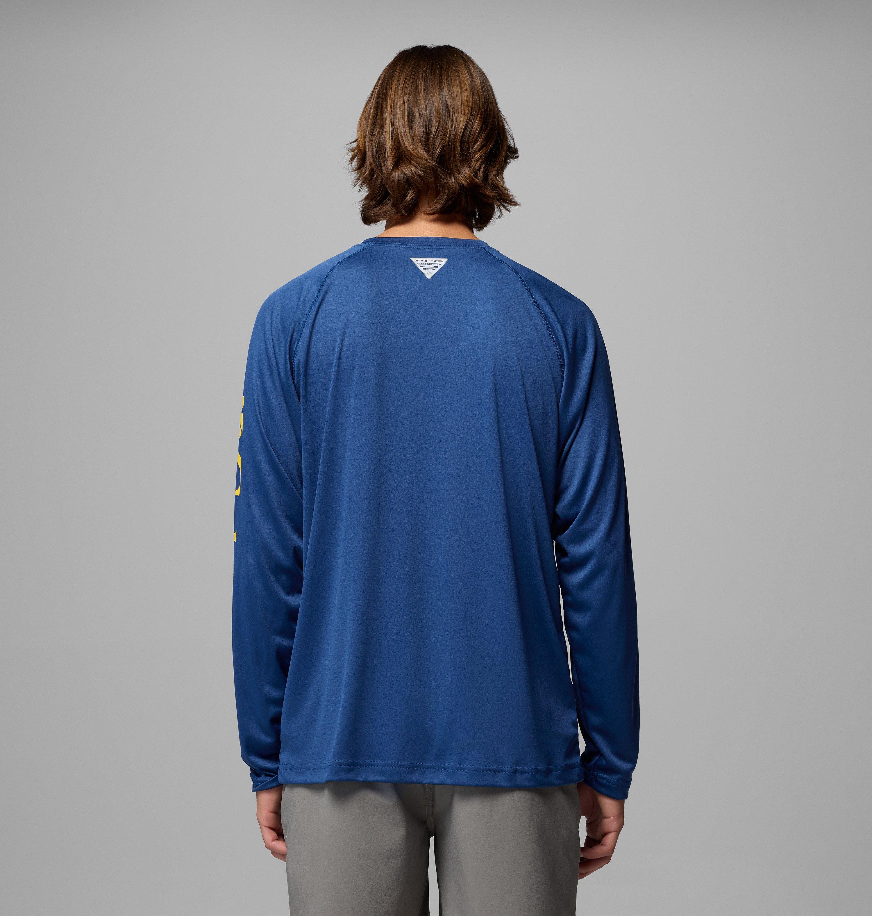 Men's Collegiate PFG Terminal Tackle Long Sleeve Shirt - Tall - LSU 3