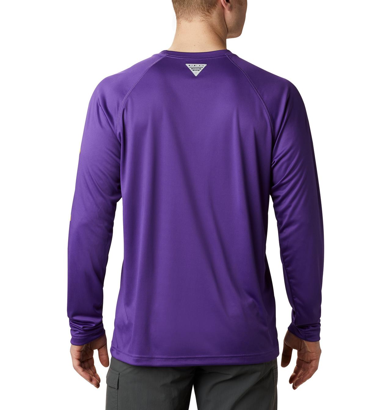 Men's Collegiate PFG Terminal Tackle™ Long Sleeve Shirt - Tall - LSU 2