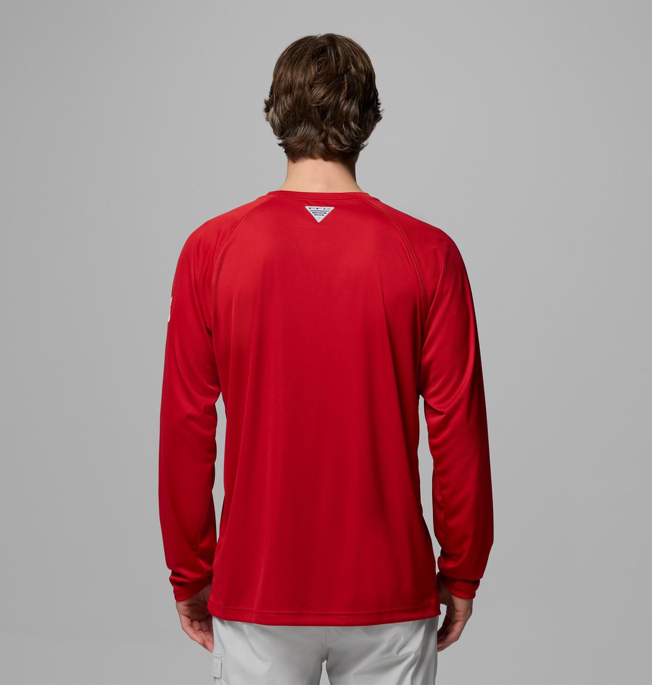 Men's Collegiate PFG Terminal Tackle Long Sleeve Shirt - Tall - Ohio State 3