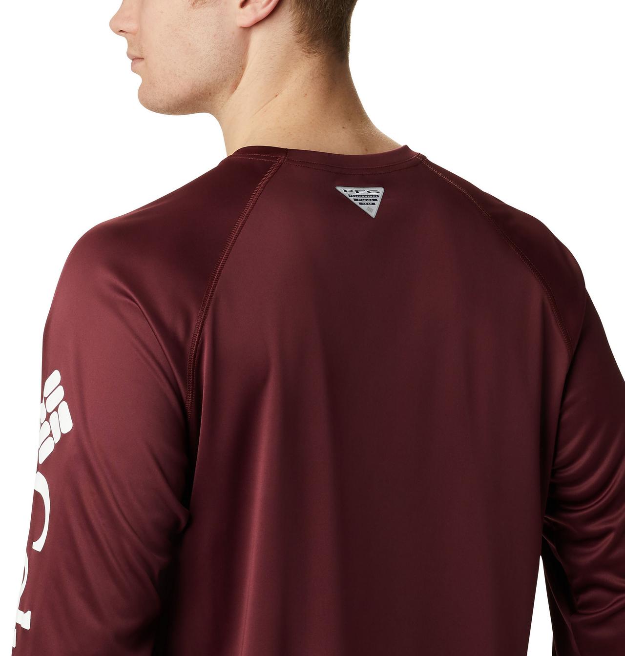 Men's Collegiate PFG Terminal Tackle™ Long Sleeve Shirt - Tall - Texas A&M 5