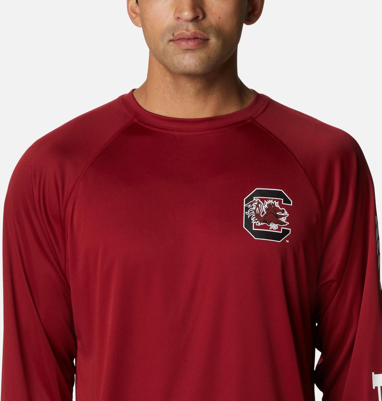 Men's Collegiate PFG Terminal Tackle Long Sleeve Shirt - Tall - South Carolina 4