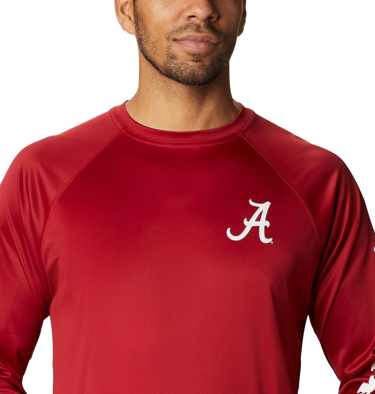 Men's Collegiate PFG Terminal Tackle™ Long Sleeve Shirt - Tall - Alabama 4