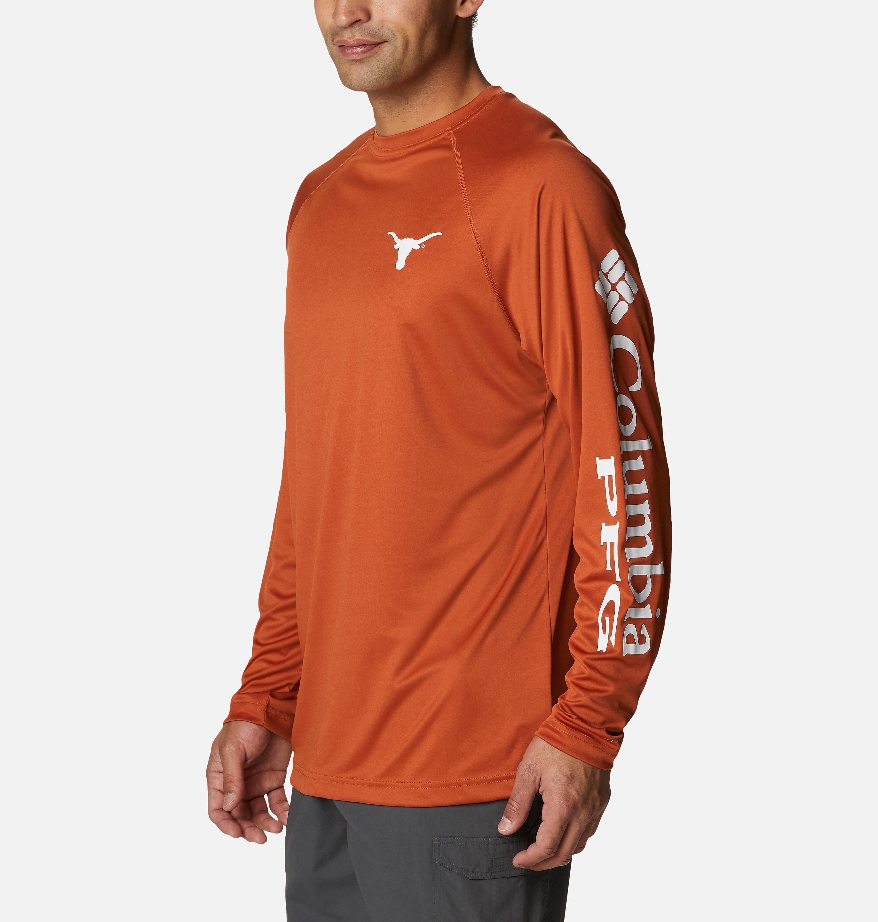 Men's Collegiate PFG Terminal Tackle Long Sleeve Shirt - Tall - Texas 3