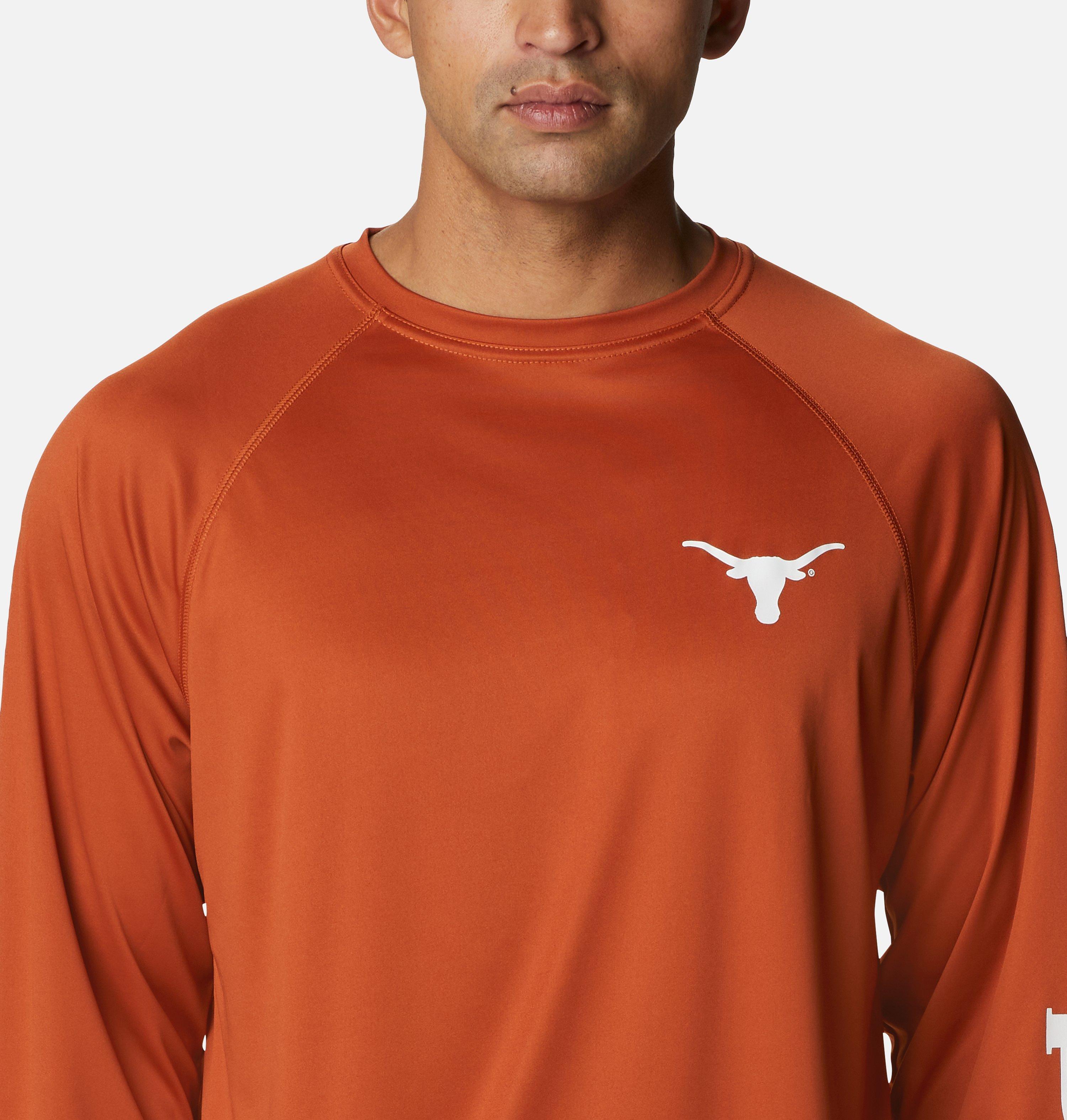 Men's Collegiate PFG Terminal Tackle Long Sleeve Shirt - Tall - Texas 4