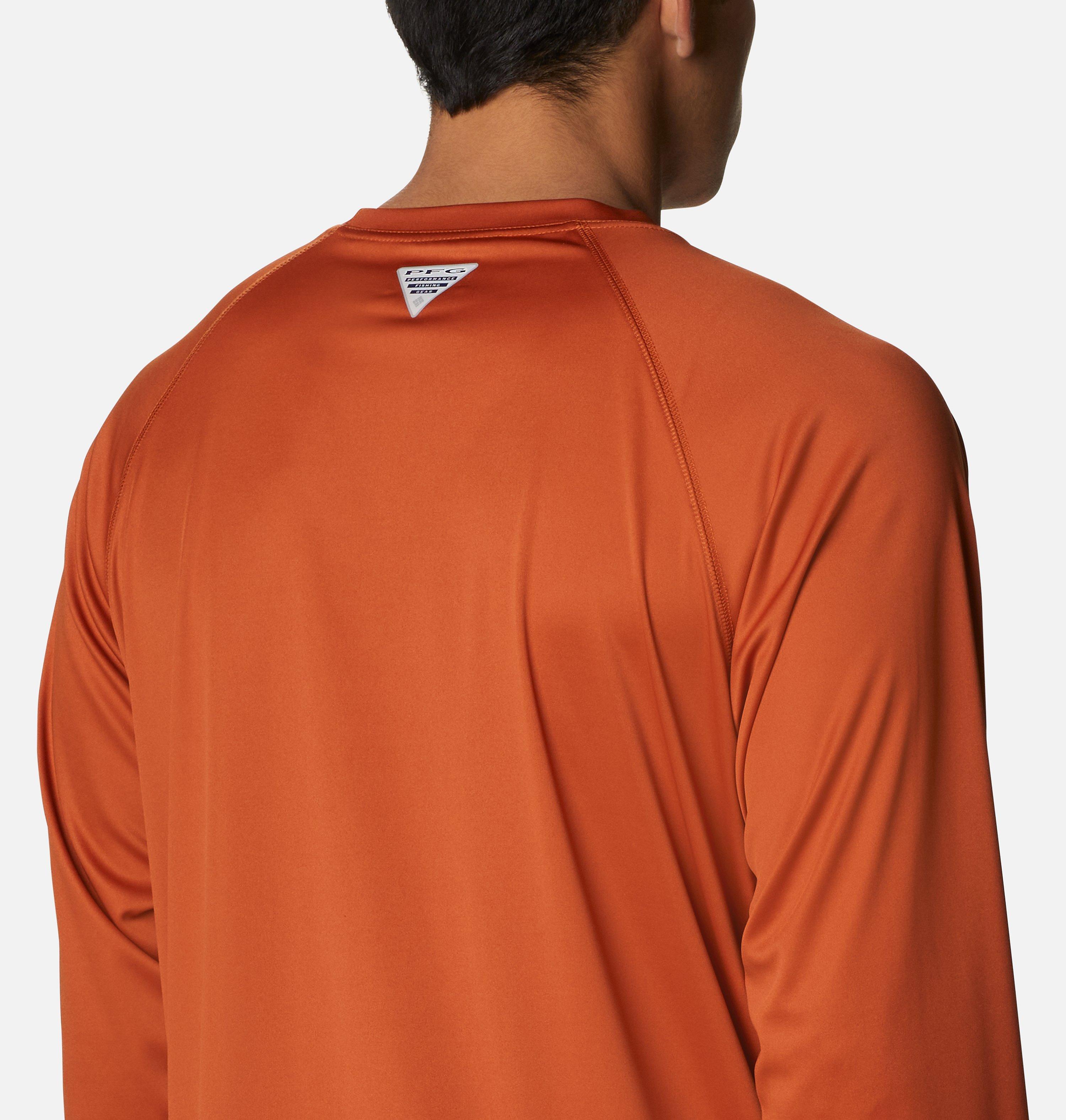 Men's Collegiate PFG Terminal Tackle Long Sleeve Shirt - Tall - Texas 5