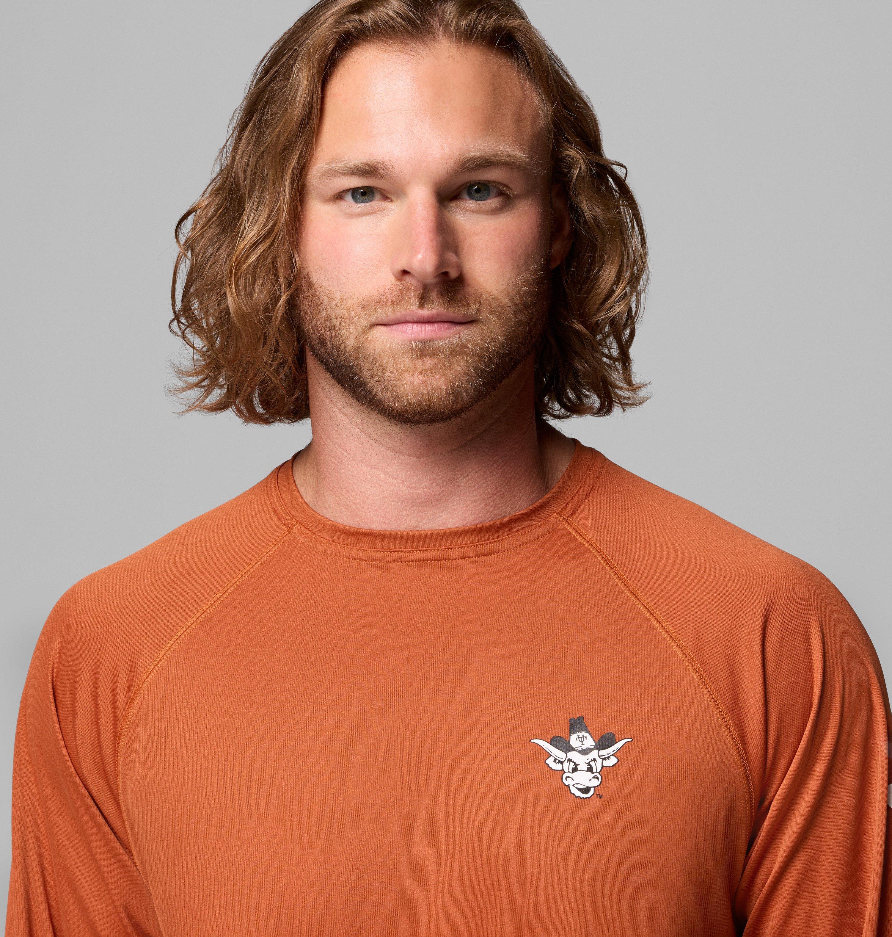 Men's Collegiate PFG Terminal Tackle Long Sleeve Shirt - Tall - Texas 5