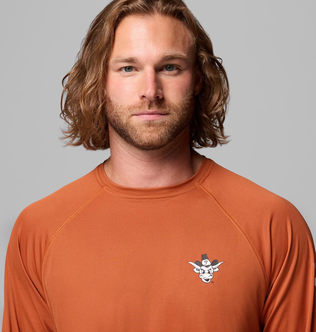 Men's Collegiate PFG Terminal Tackle™ Long Sleeve Shirt - Tall - Texas 5