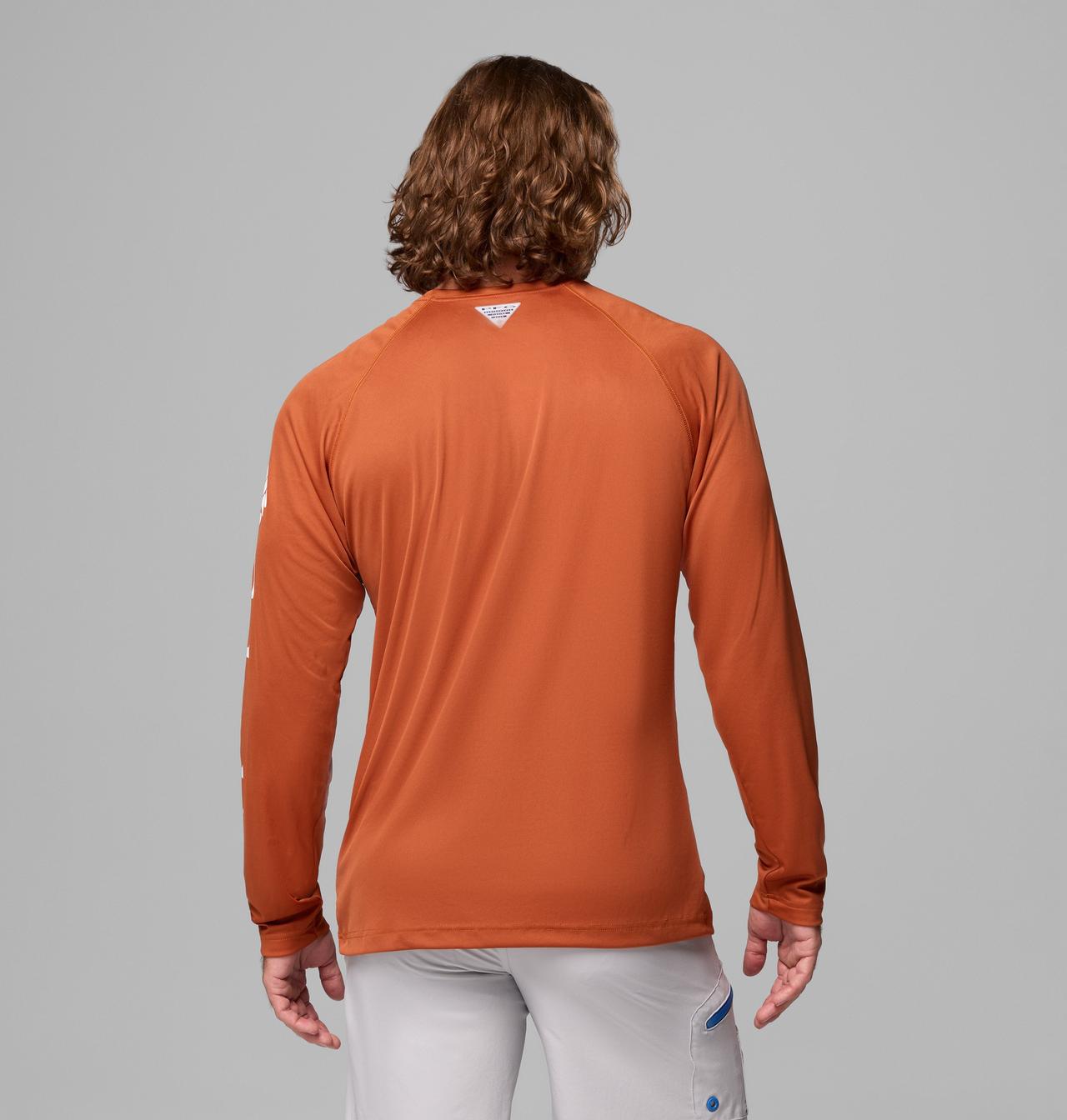 Men's Collegiate PFG Terminal Tackle™ Long Sleeve Shirt - Tall - Texas 3