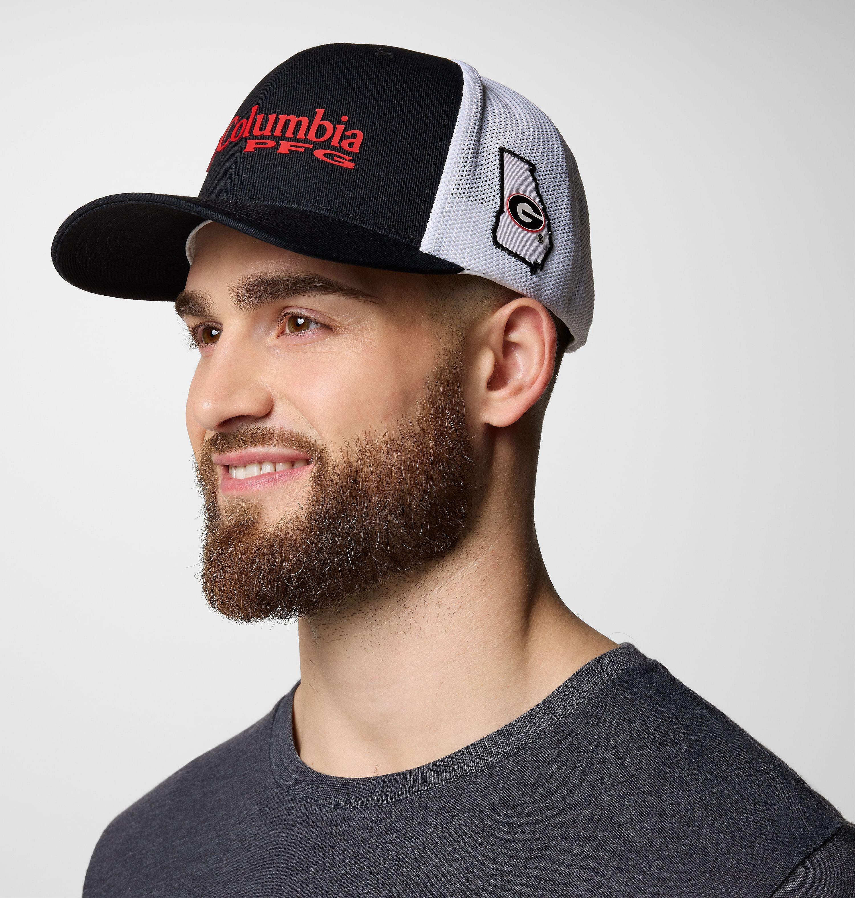PFG Mesh Snap Back Ball Cap - Georgia 4
