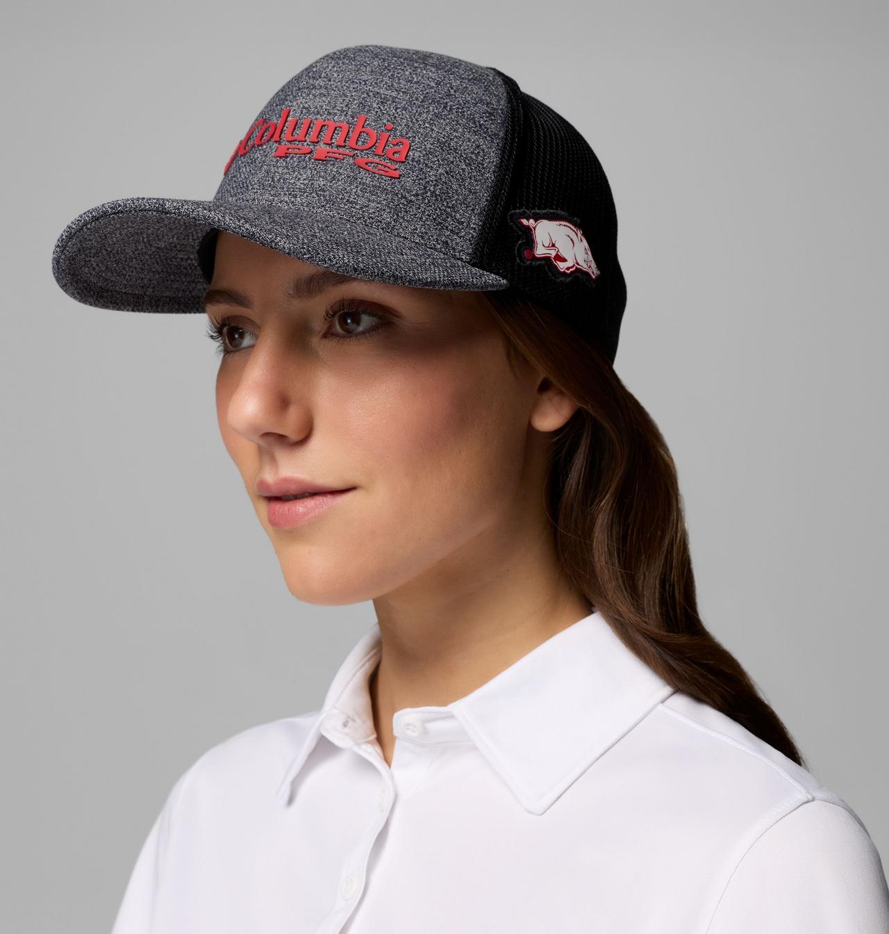 PFG Mesh Snap Back™ Ball Cap - Arkansas 5