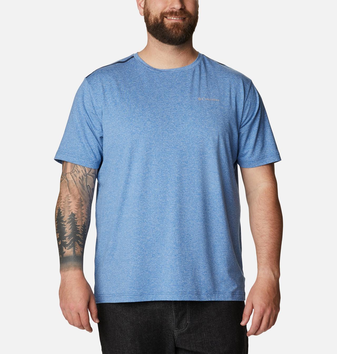 T-shirt à col rond Tech Trail™ pour homme – Tailles fortes 1